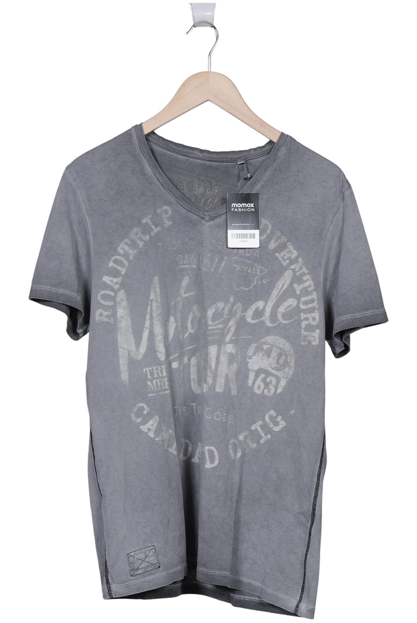 

Camp David Herren T-Shirt, grau, Gr. 52