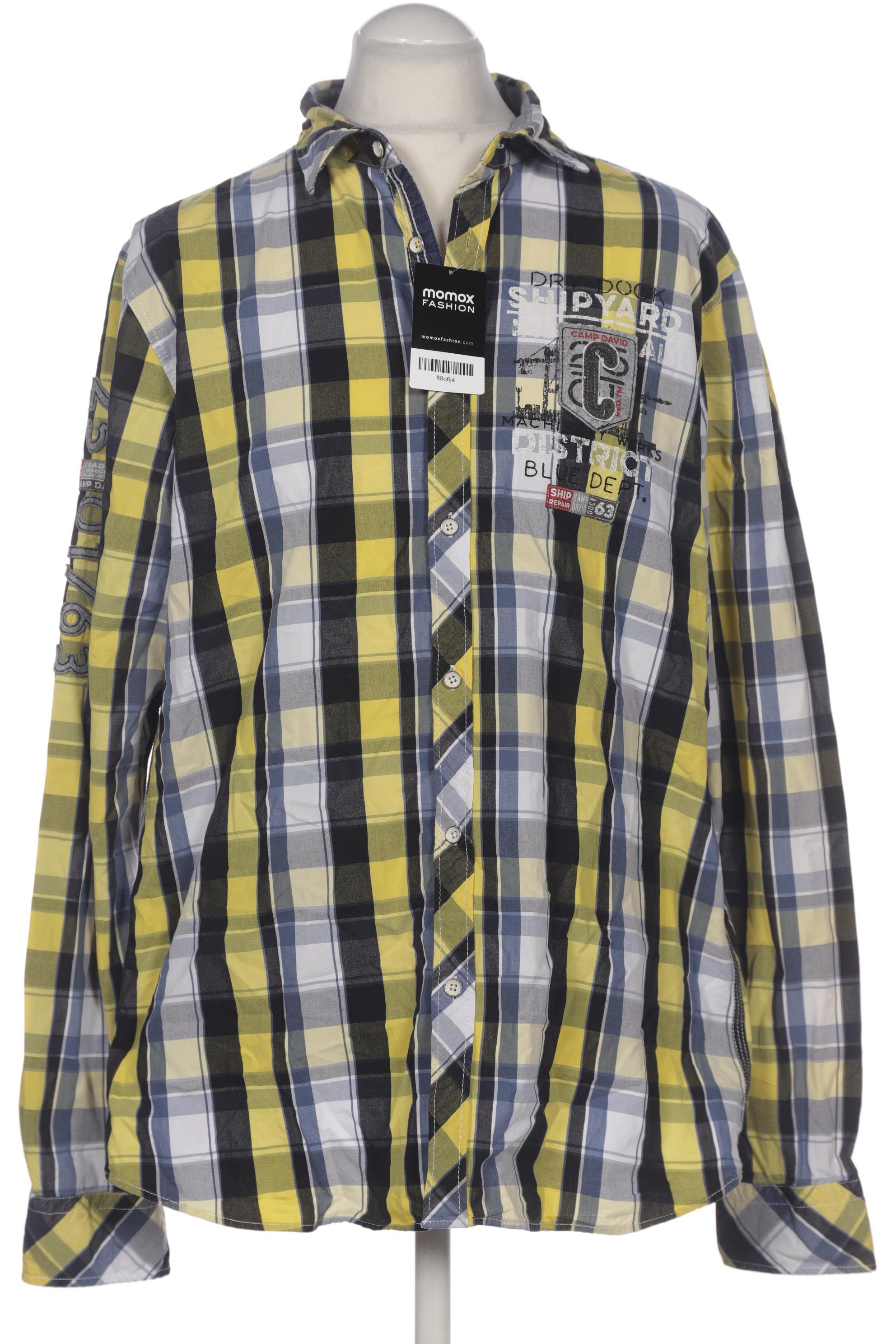 

Camp David Herren Hemd, gelb, Gr. 54