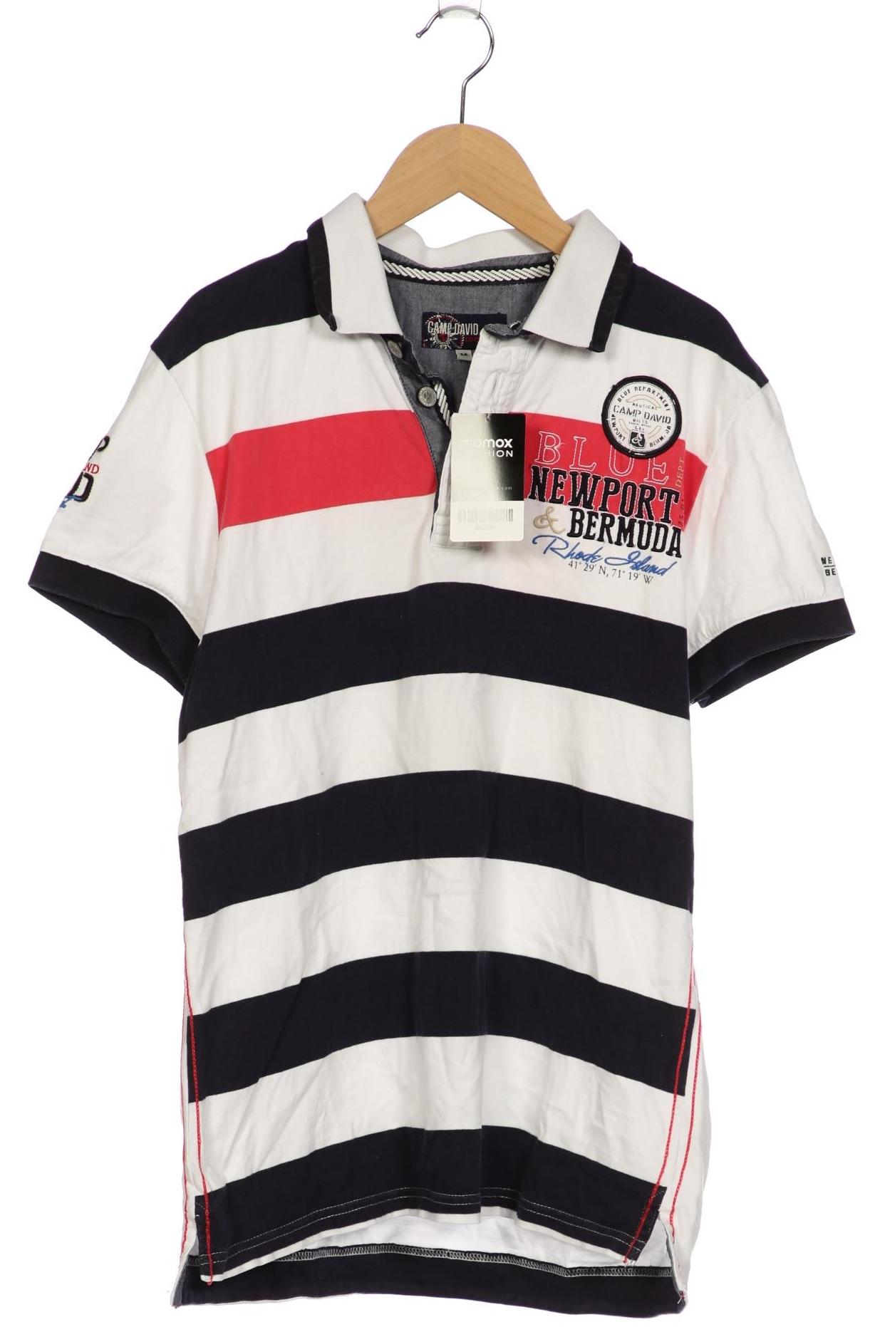 

Camp David Herren Poloshirt, weiß, Gr. 48