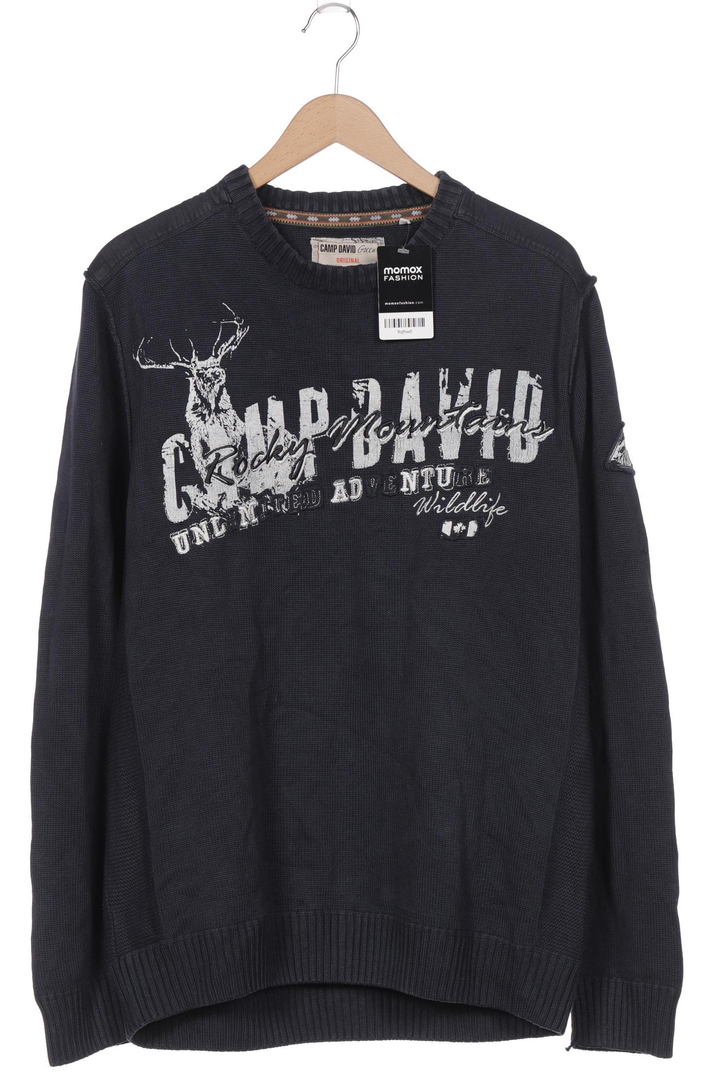 

Camp David Herren Pullover, marineblau
