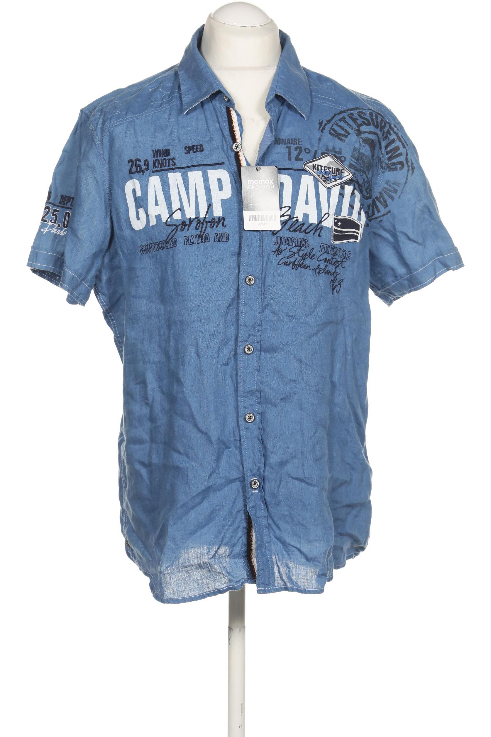 

Camp David Herren Hemd, blau, Gr. 52