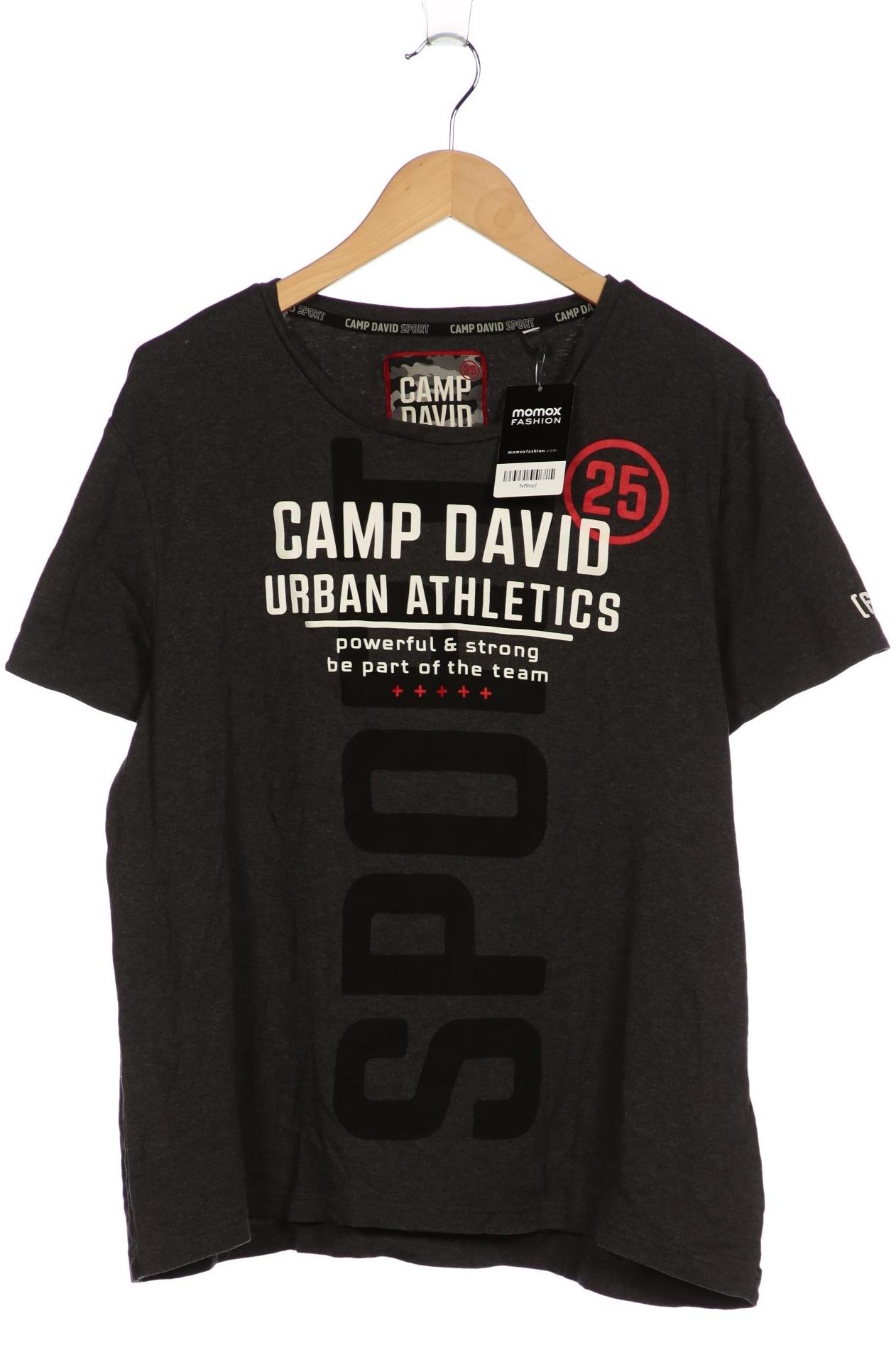 

Camp David Herren T-Shirt, grau, Gr. 52