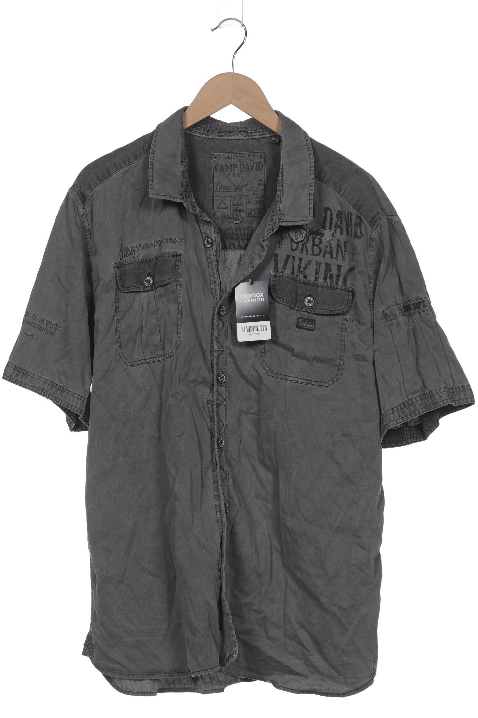 

Camp David Herren Hemd, grau, Gr. 58