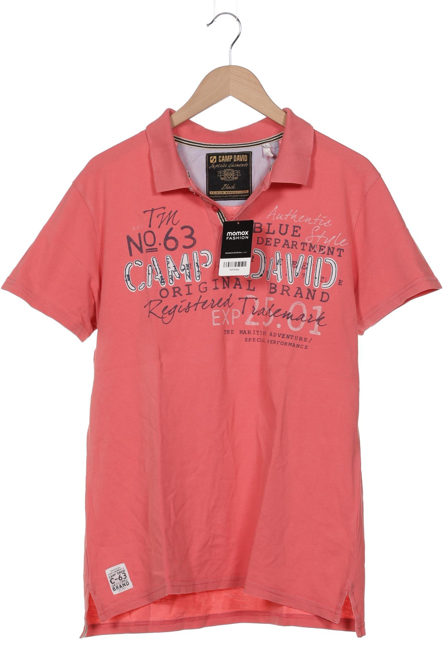 

Camp David Herren Poloshirt, pink, Gr. 52