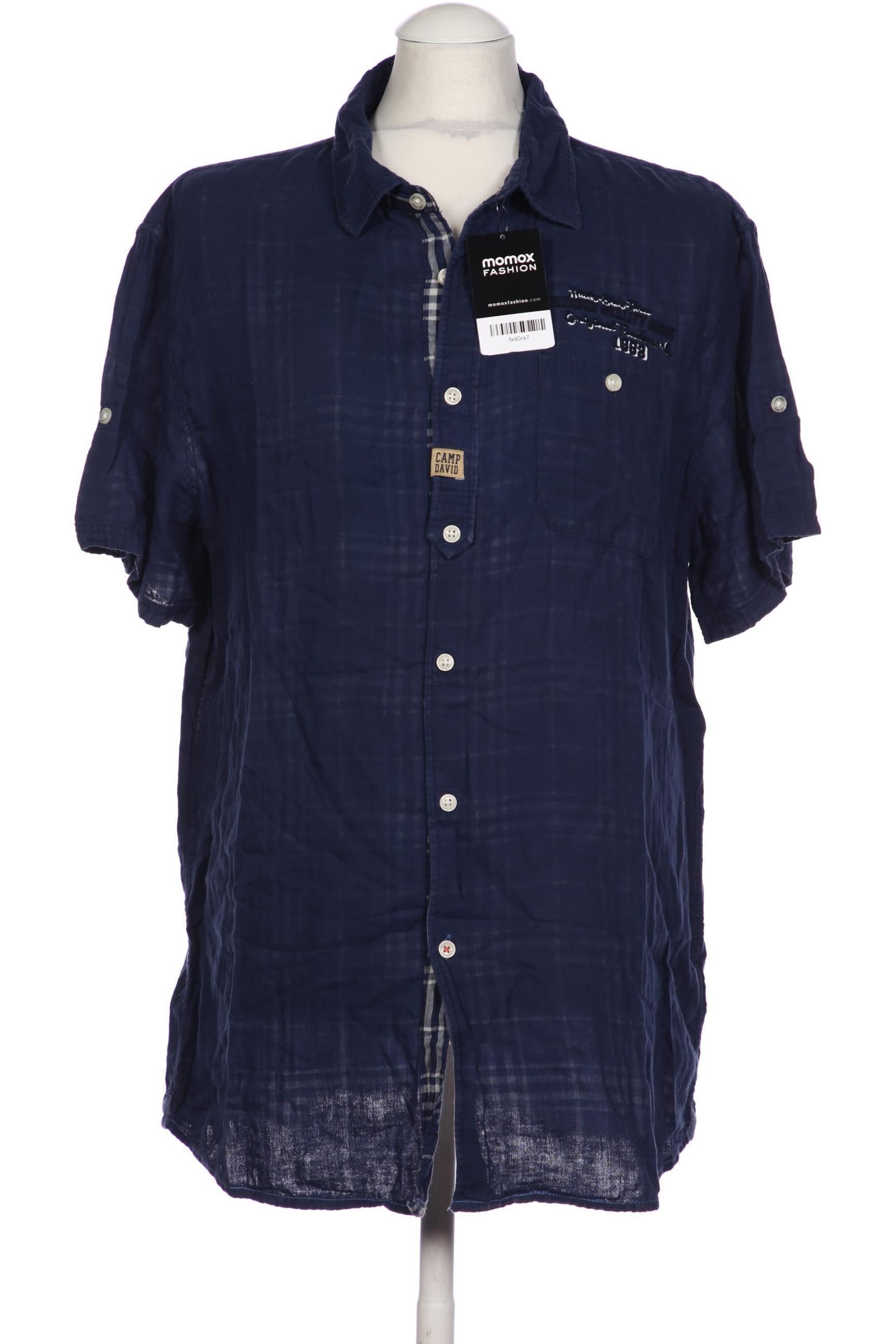 

Camp David Herren Hemd, marineblau