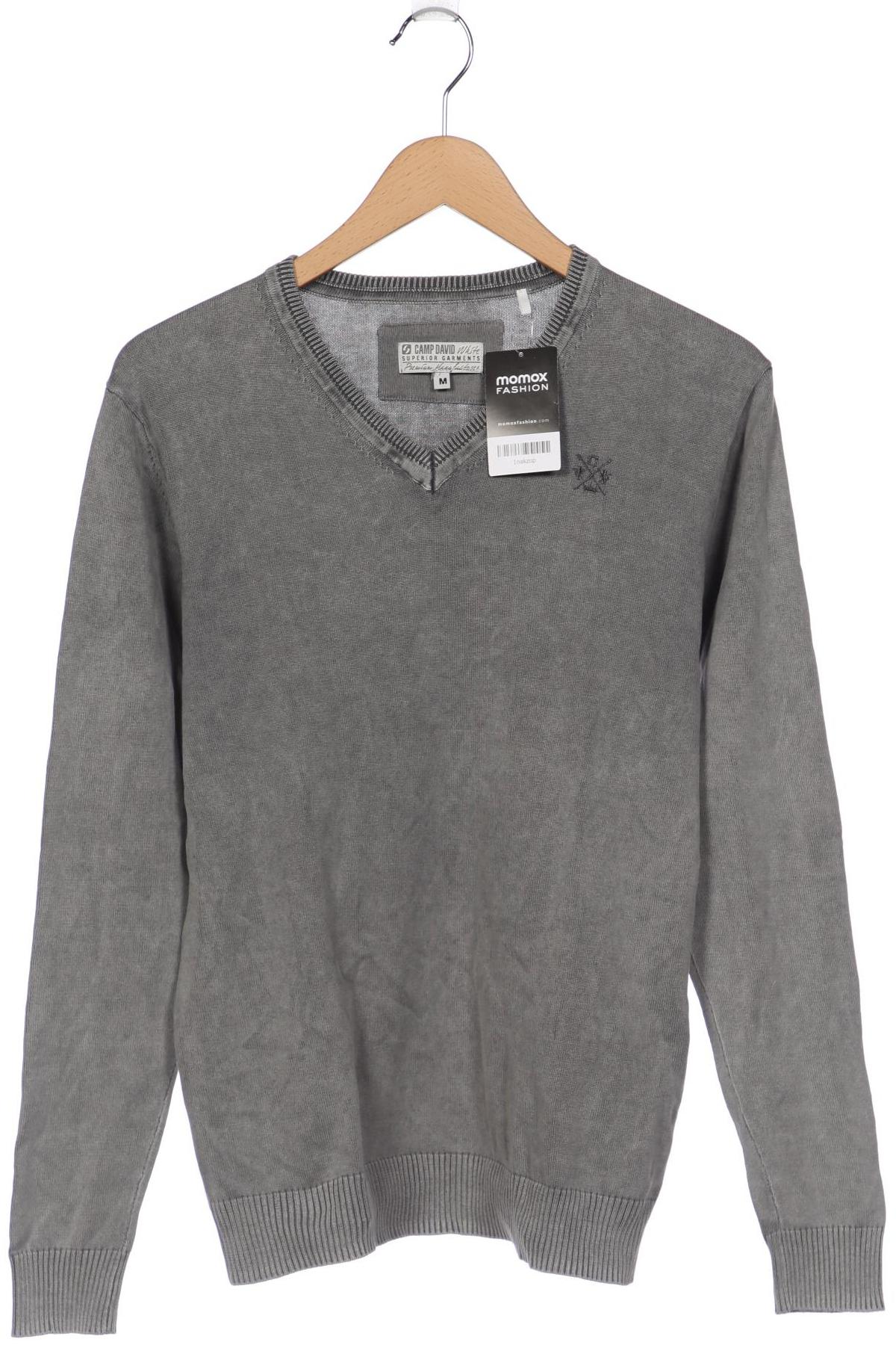 

Camp David Herren Pullover, grau