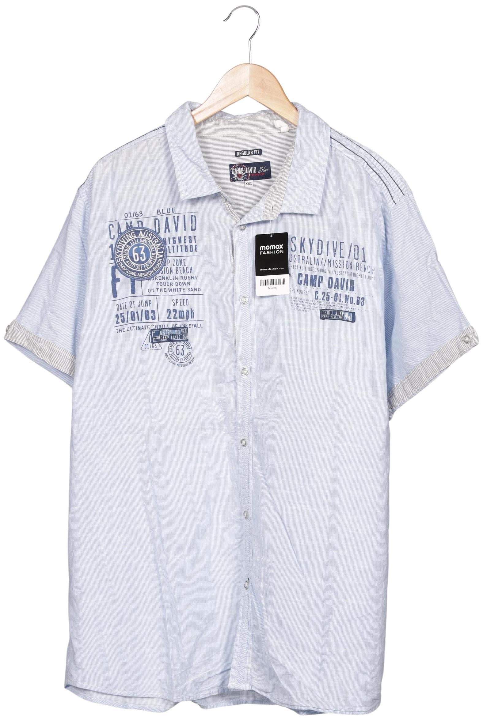 

Camp David Herren Hemd, hellblau, Gr. 58