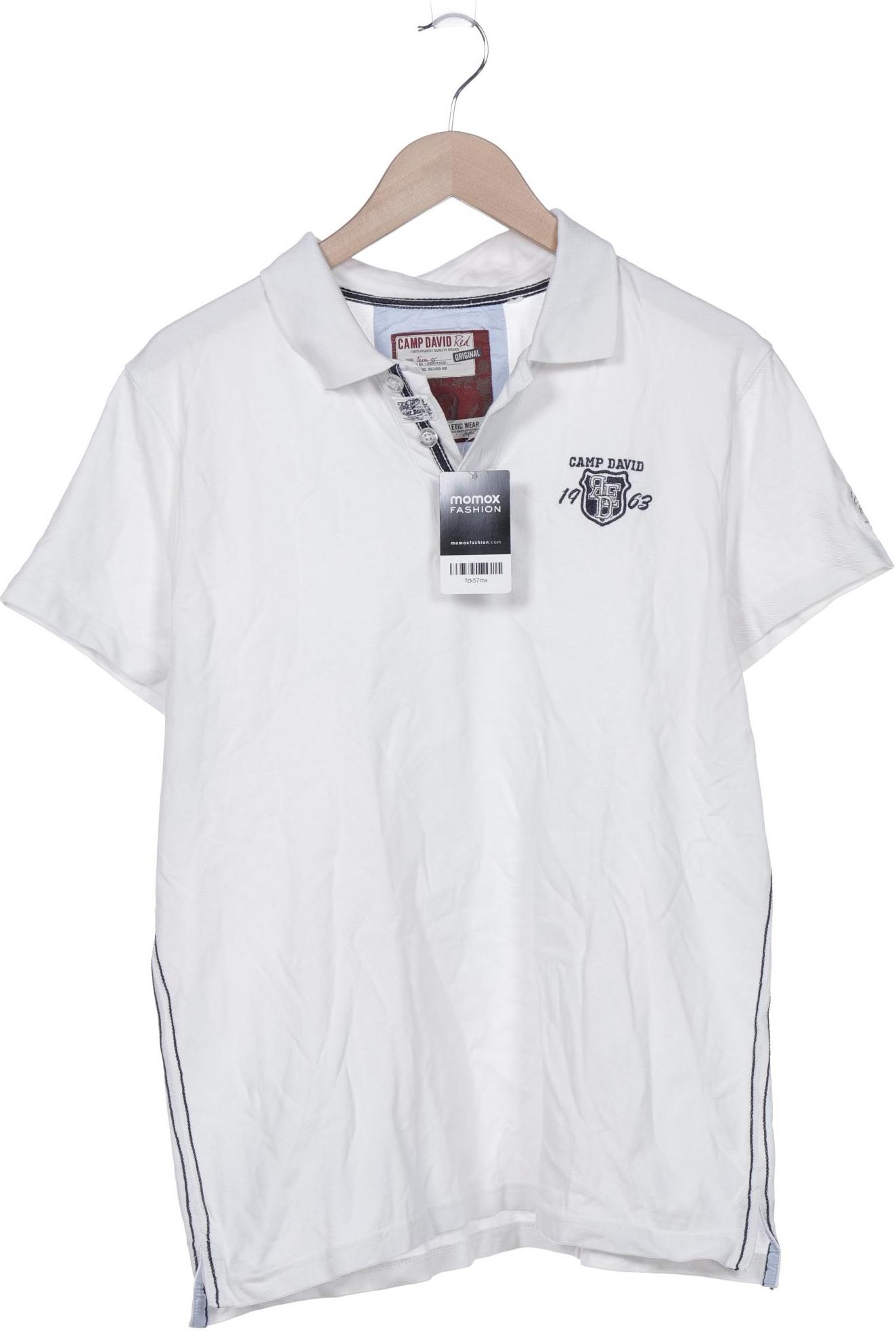 

Camp David Herren Poloshirt, weiß, Gr. 52
