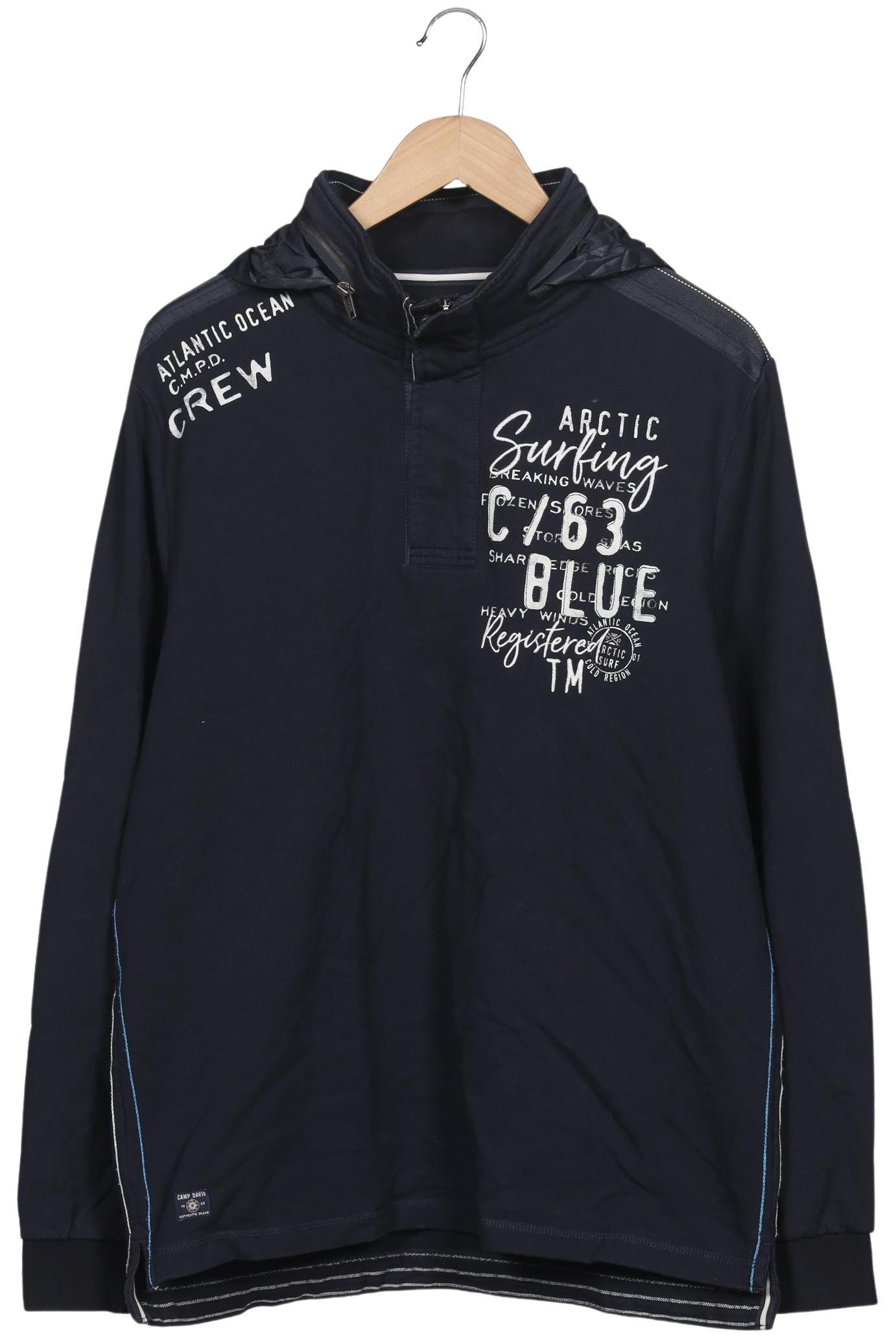 

Camp David Herren Sweatshirt, marineblau, Gr. 54