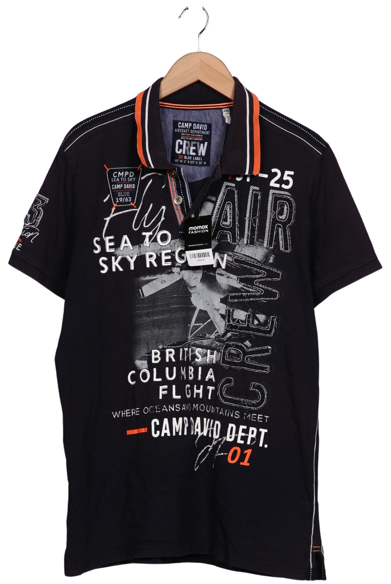 

Camp David Herren Poloshirt, marineblau, Gr. 56