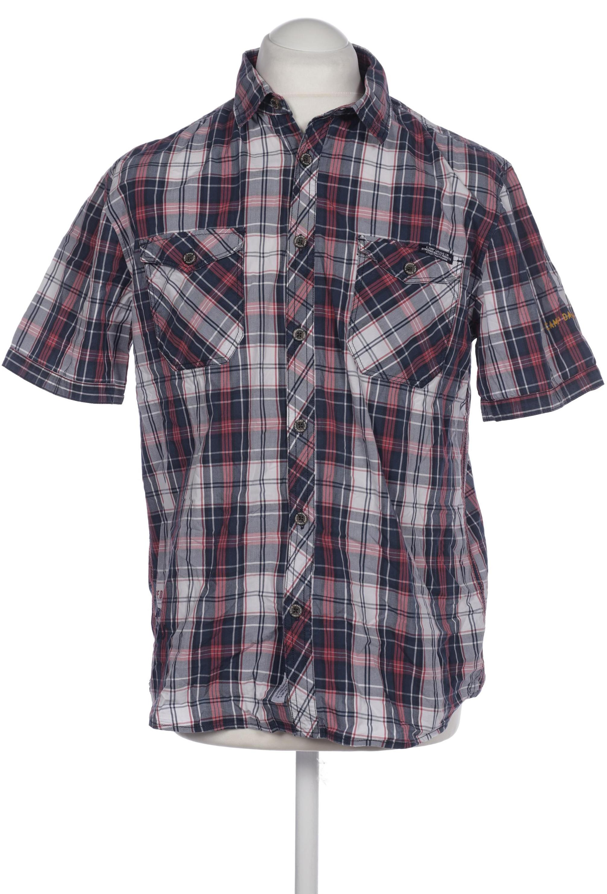 

Camp David Herren Hemd, marineblau, Gr. 48