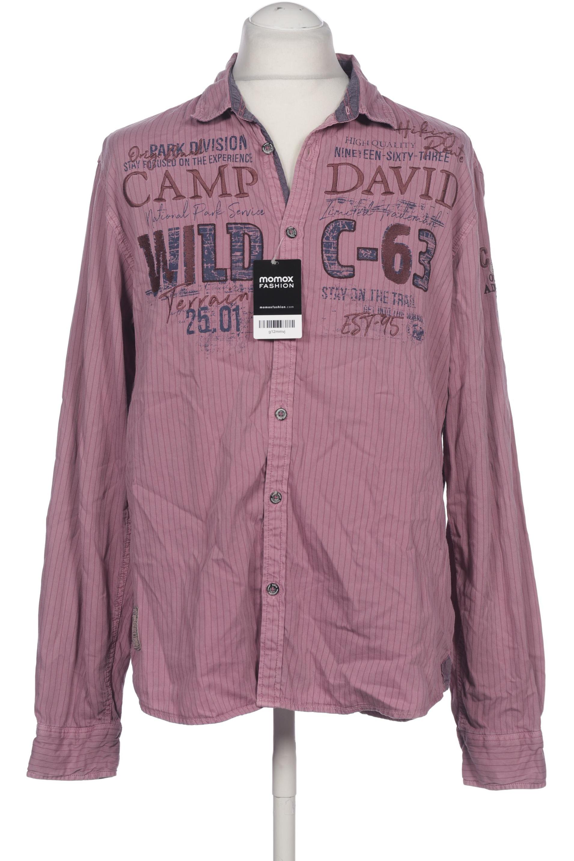 

Camp David Herren Hemd, flieder, Gr. 52