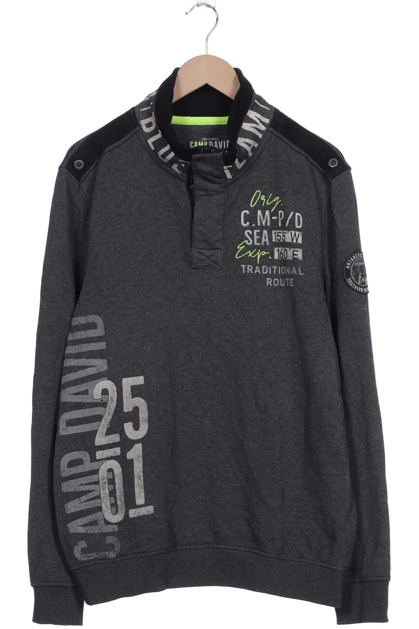 

Camp David Herren Sweatshirt, grau