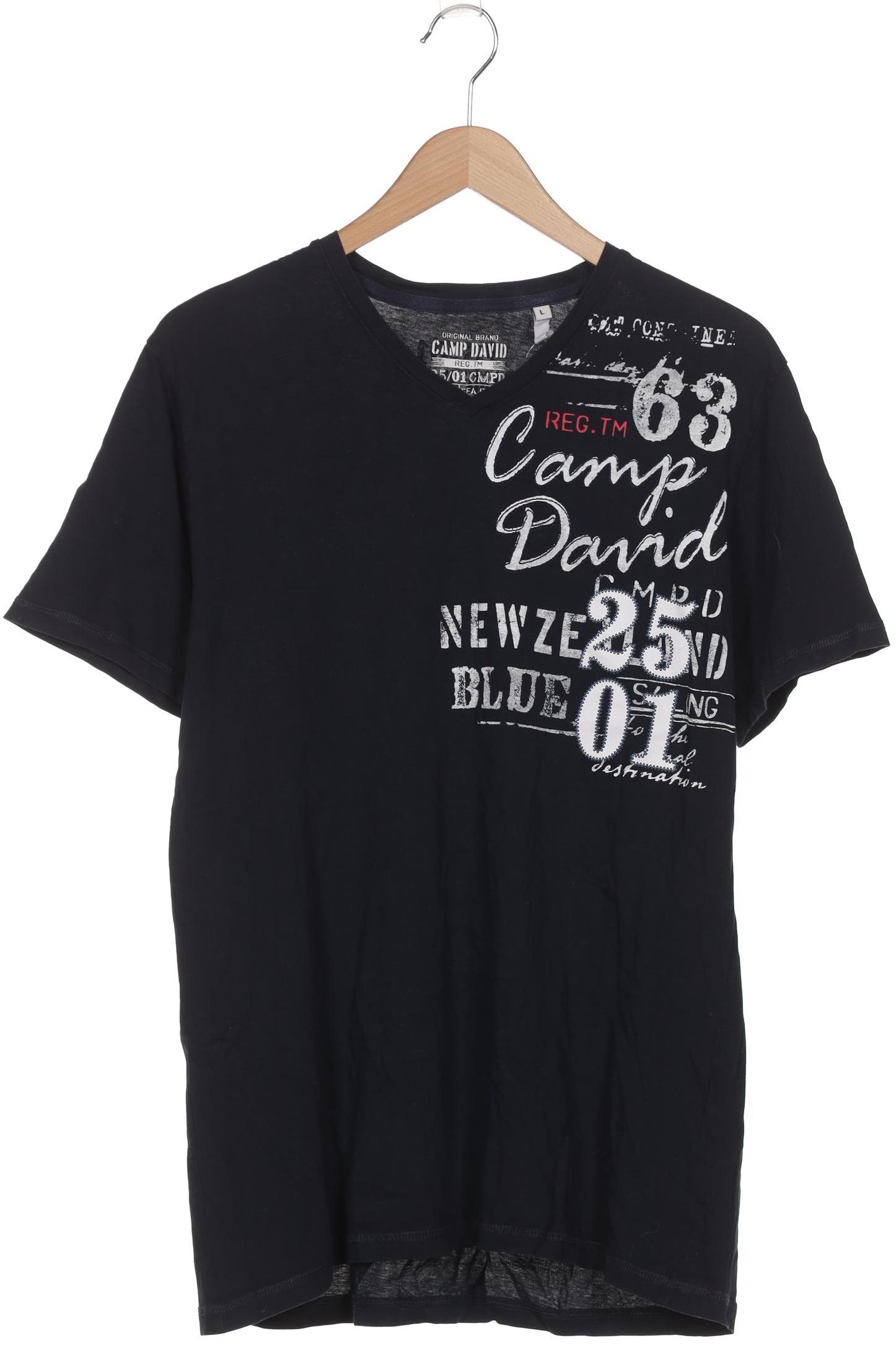 

Camp David Herren T-Shirt, marineblau, Gr. 52