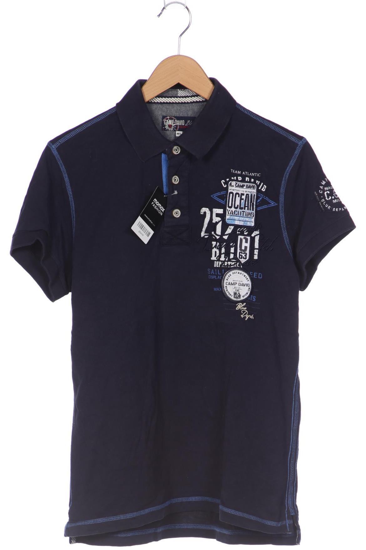 

Camp David Herren Poloshirt, marineblau