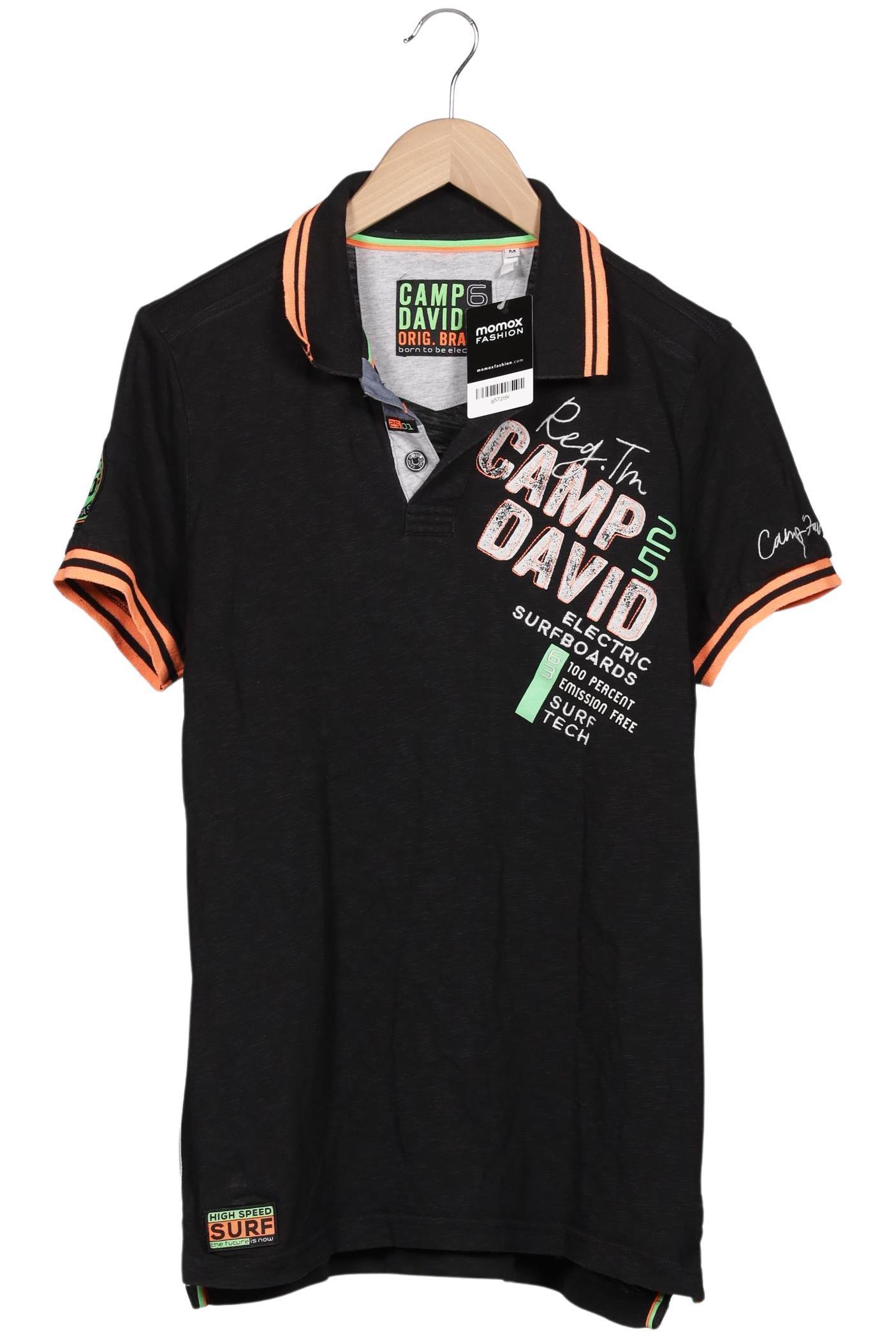

Camp David Herren Poloshirt, schwarz, Gr. 48