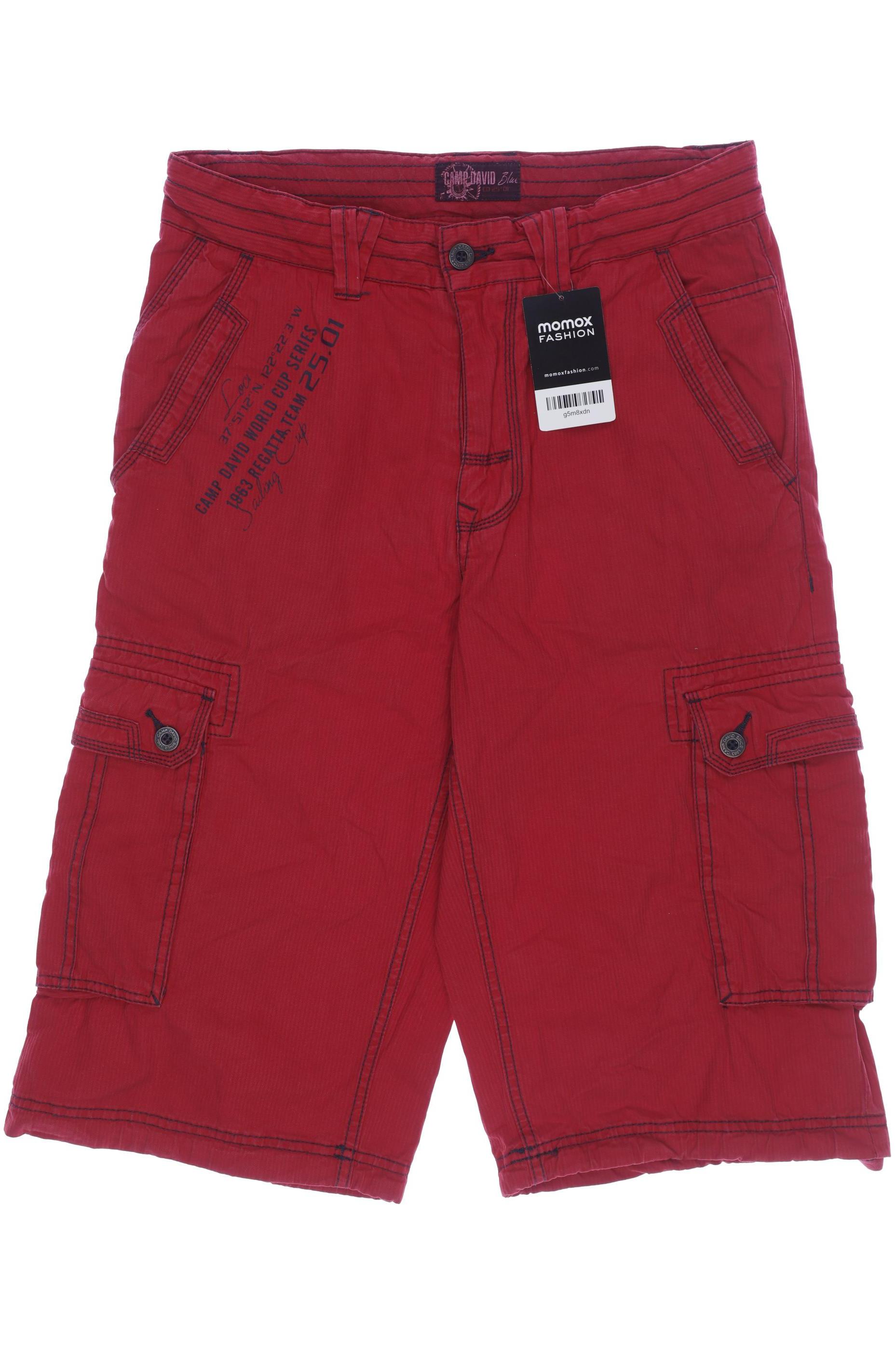 

Camp David Herren Shorts, rot