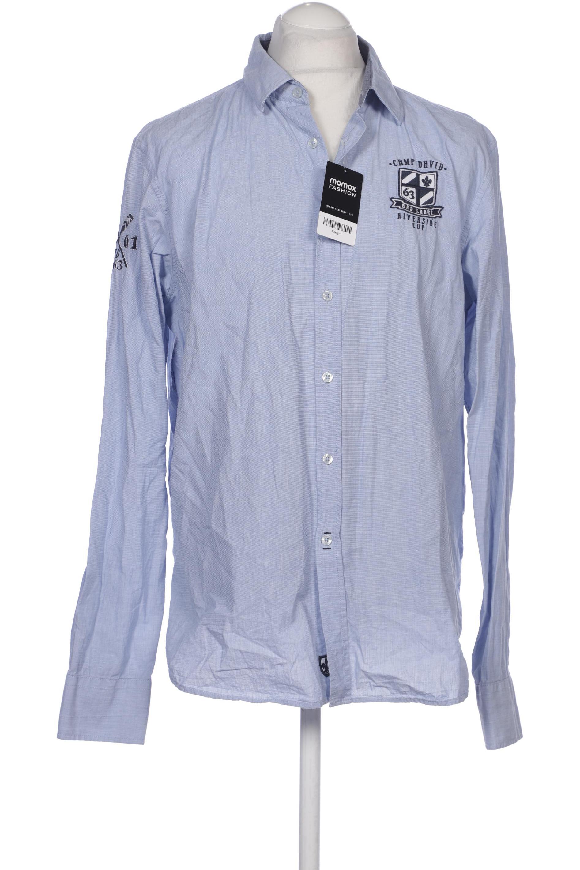 

Camp David Herren Hemd, blau, Gr. 52
