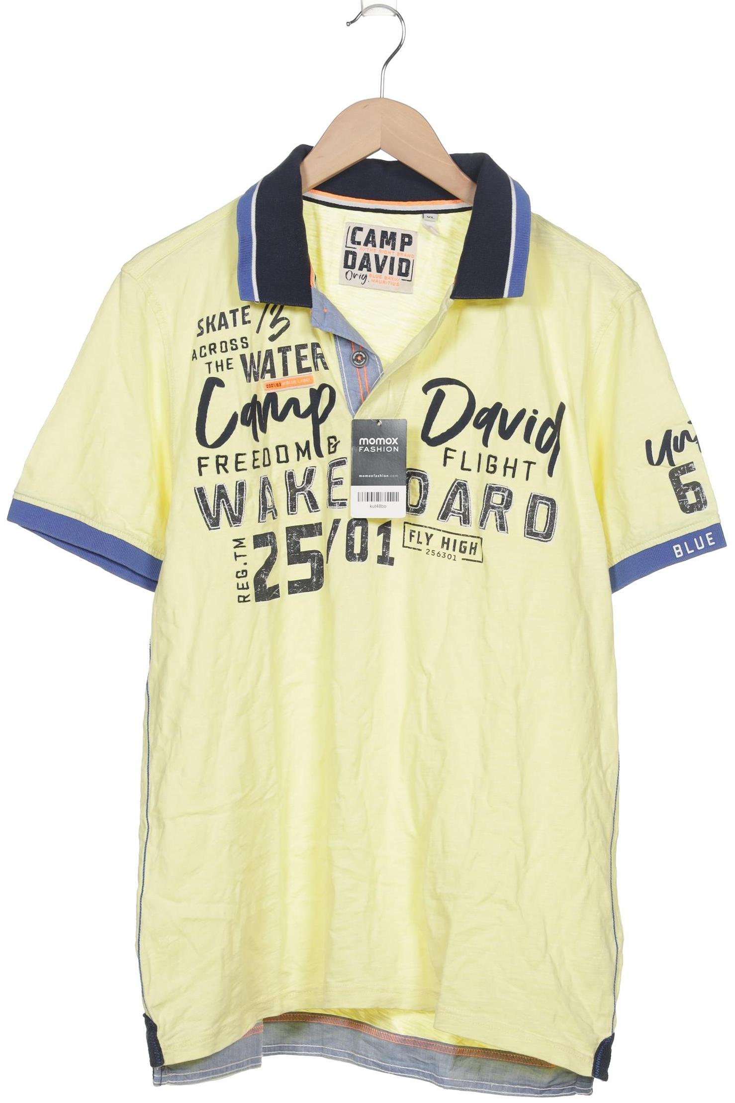 

Camp David Herren Poloshirt, gelb, Gr. 54