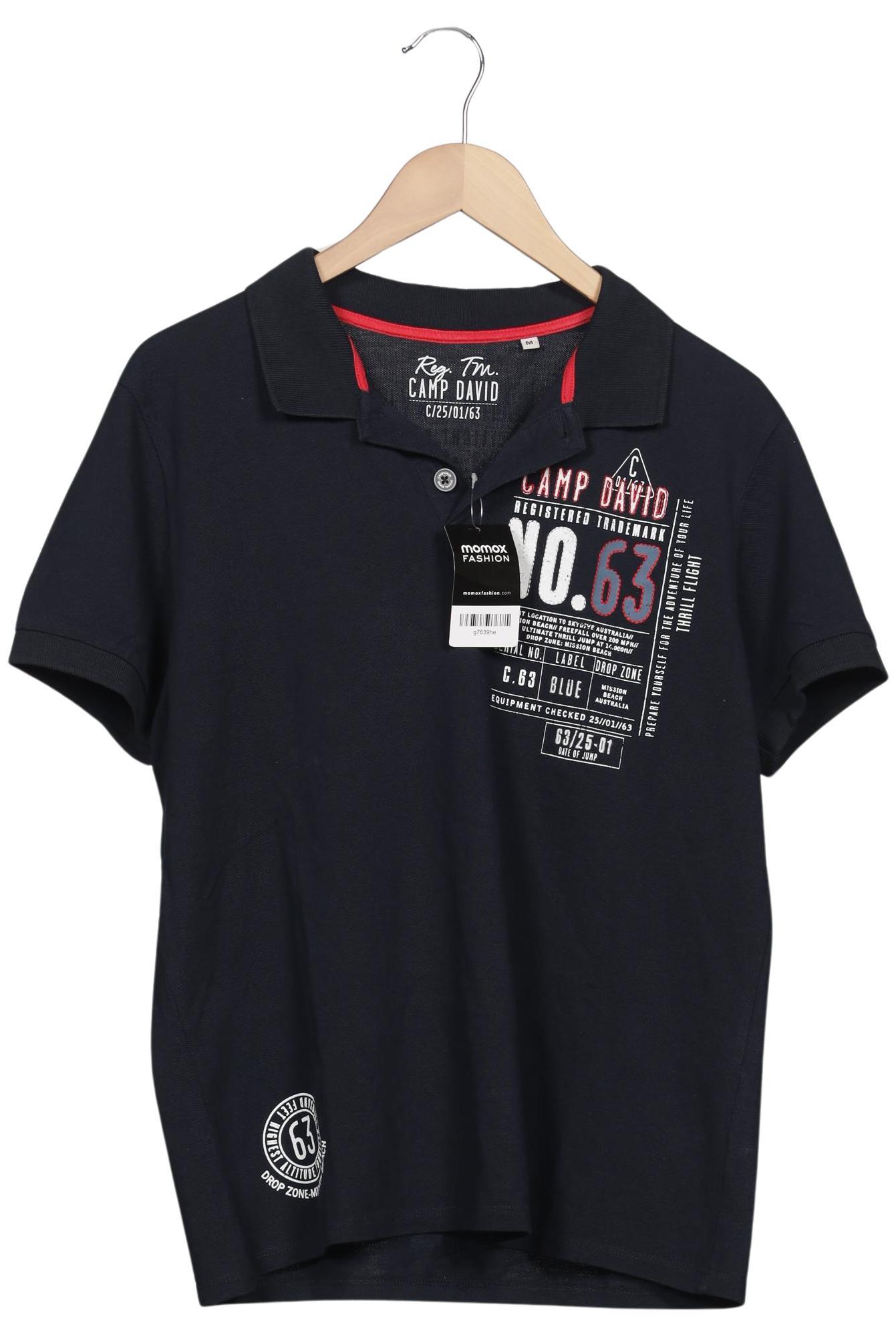 

Camp David Herren Poloshirt, marineblau, Gr. 48