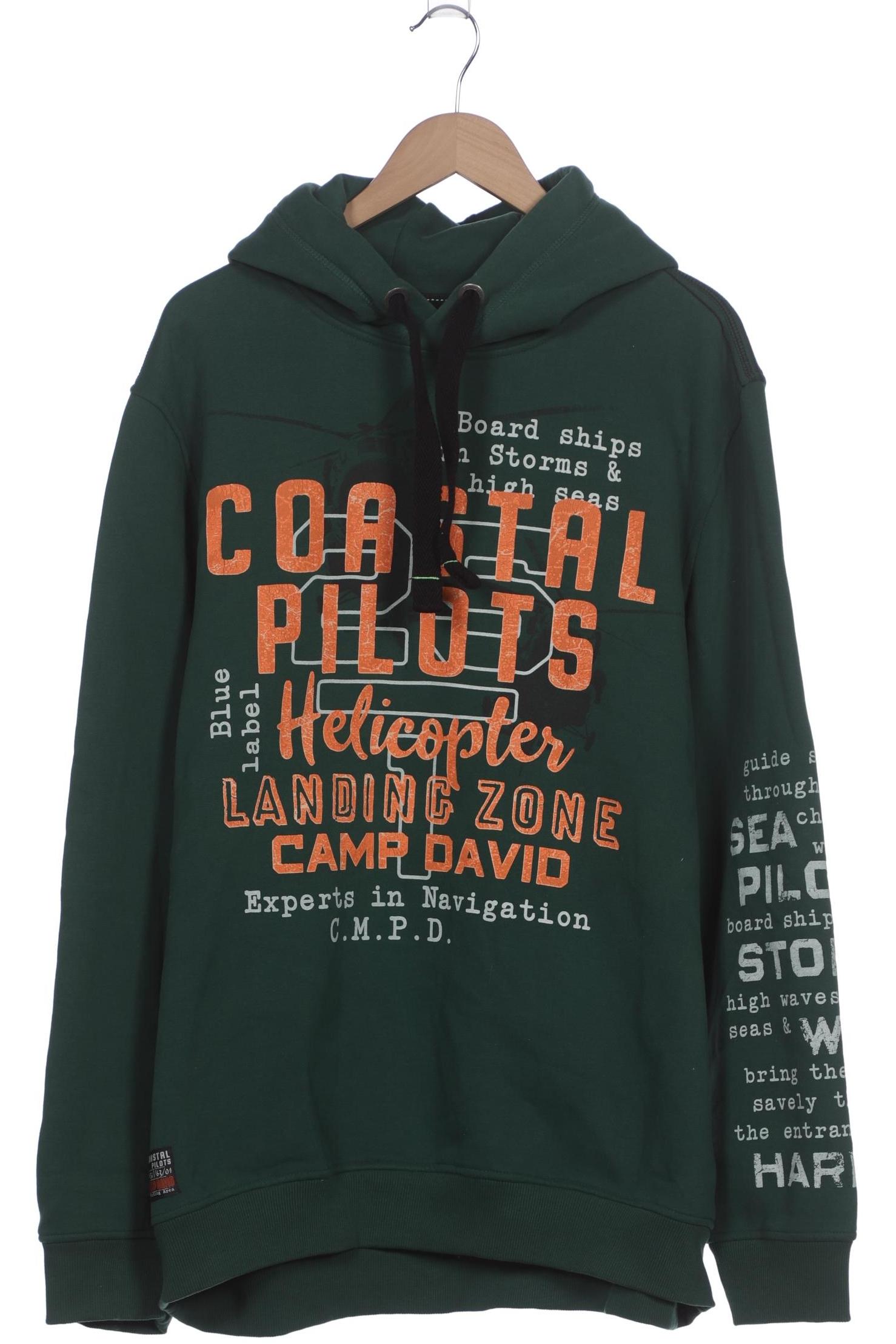 

Camp David Herren Kapuzenpullover, grün, Gr. 58