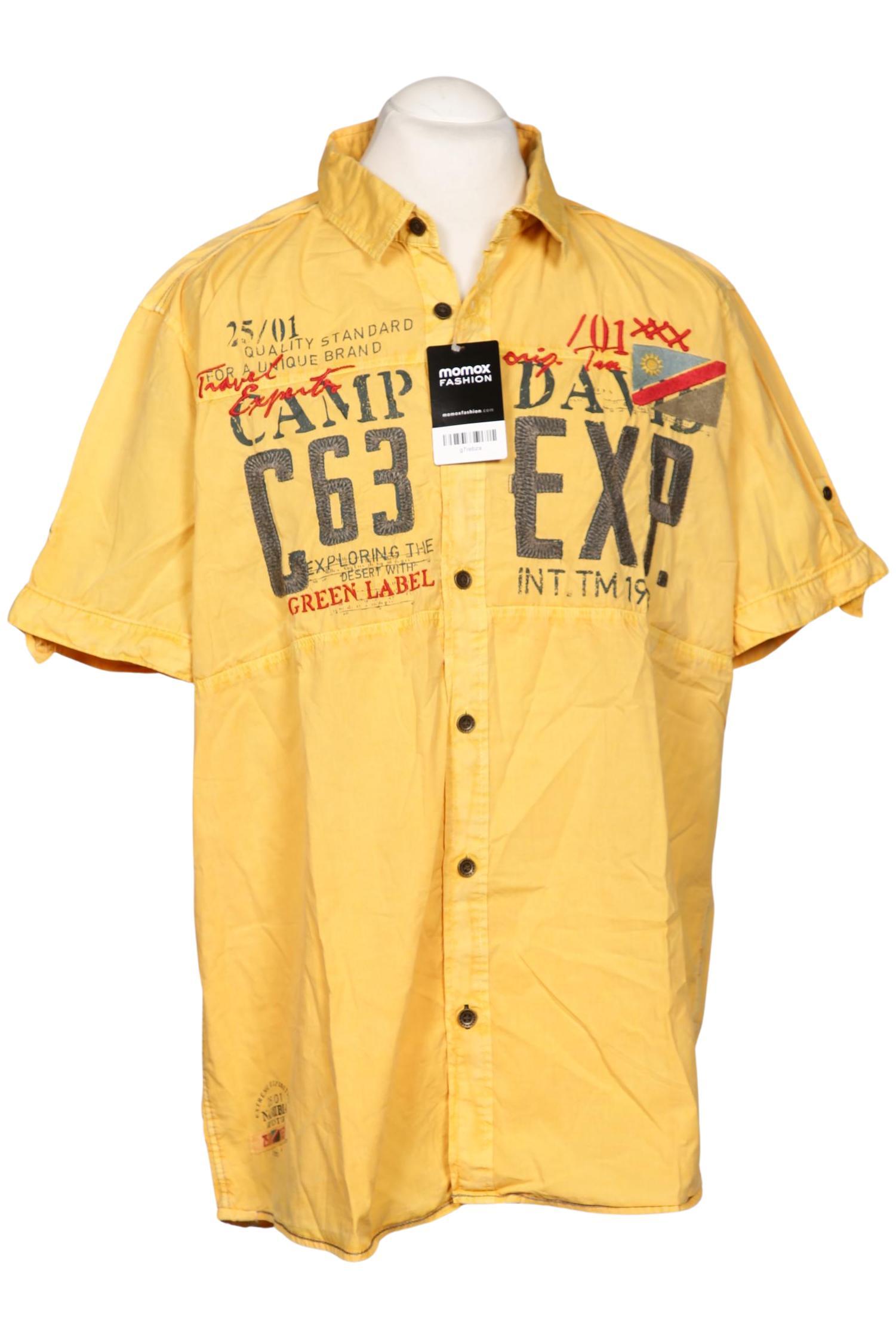 

Camp David Herren Hemd, gelb, Gr. 54