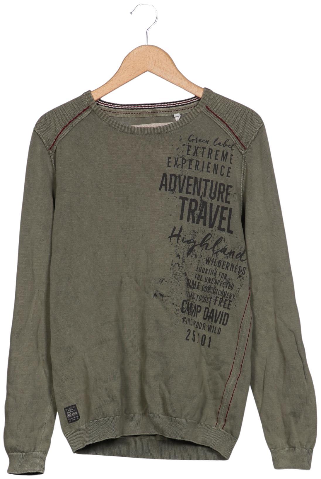 Thumbnail - Camp David Herren Pullover, grün, Gr. 46