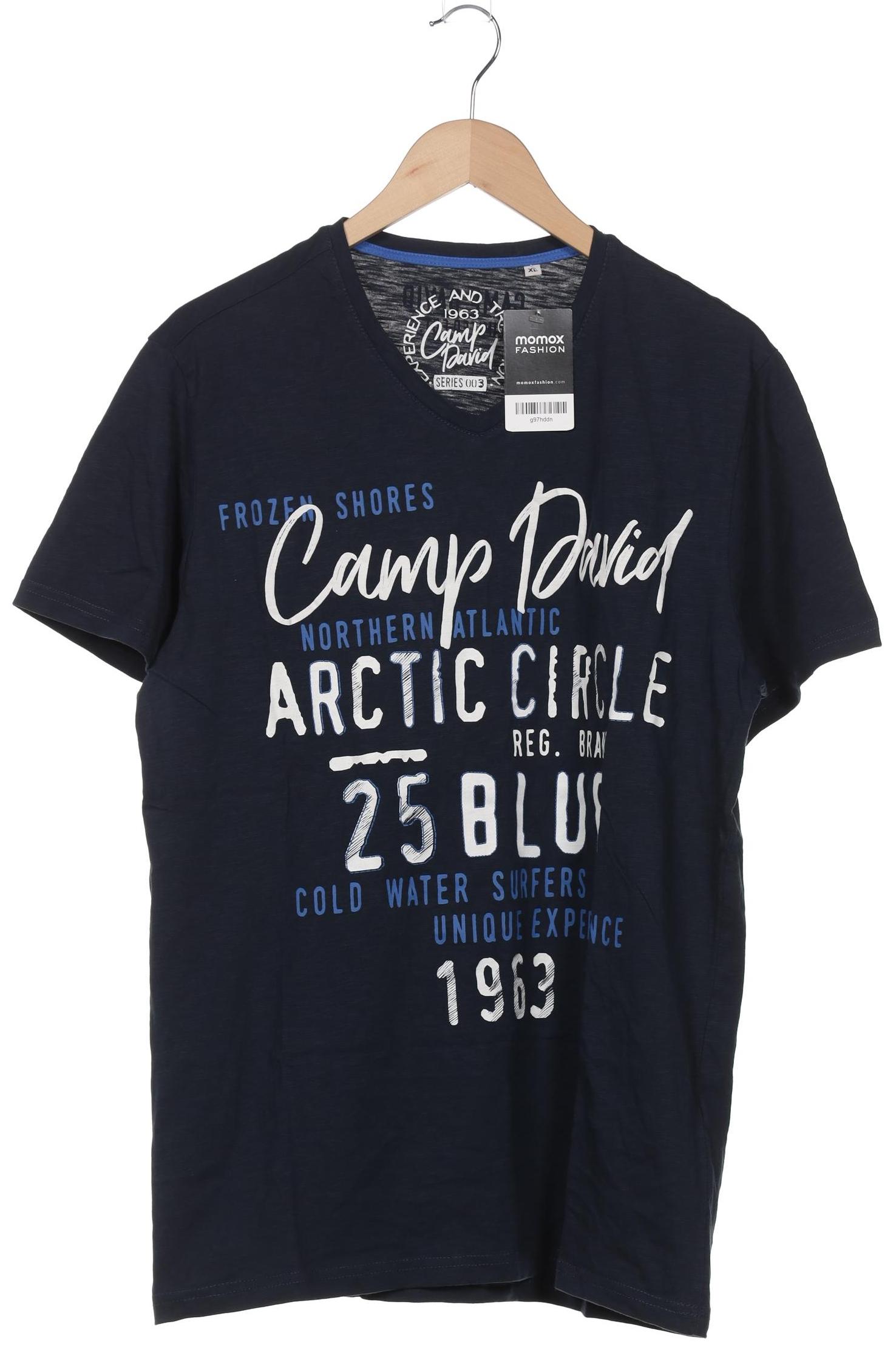 

Camp David Herren T-Shirt, marineblau, Gr. 54