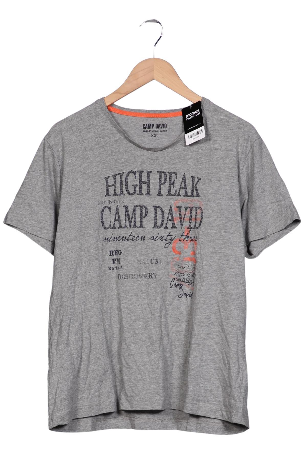 

Camp David Herren T-Shirt, grau, Gr. 56