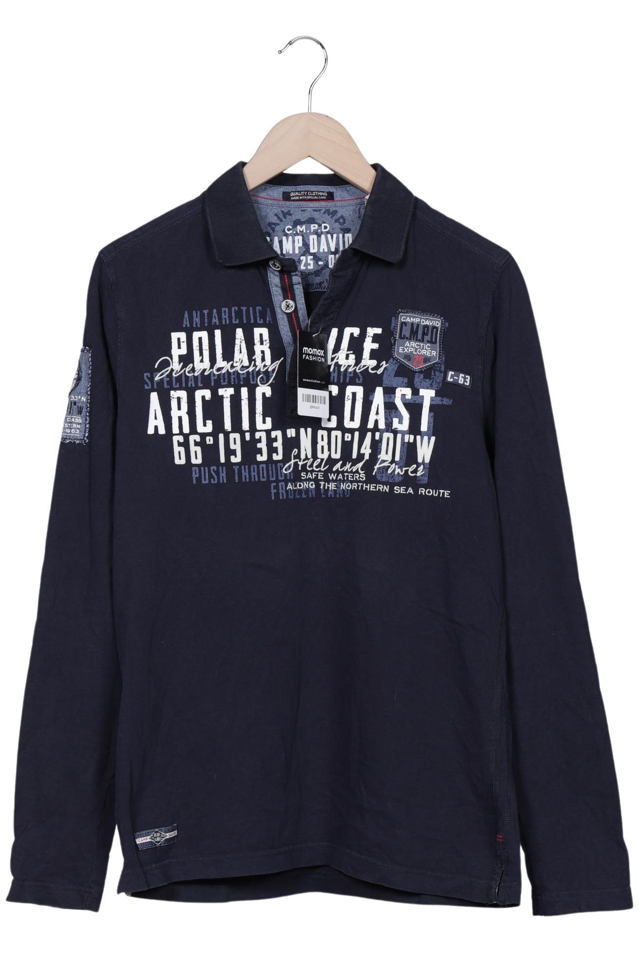 

Camp David Herren Poloshirt, marineblau, Gr. 48
