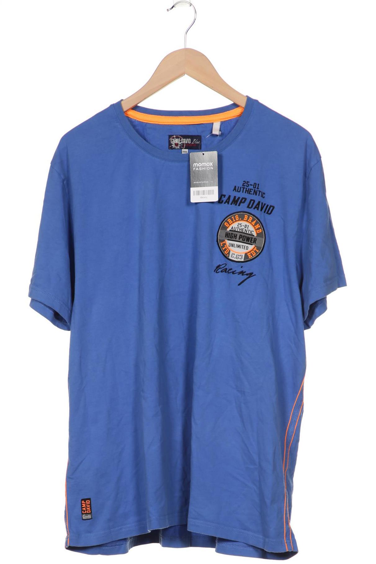 

Camp David Herren T-Shirt, blau, Gr. 58
