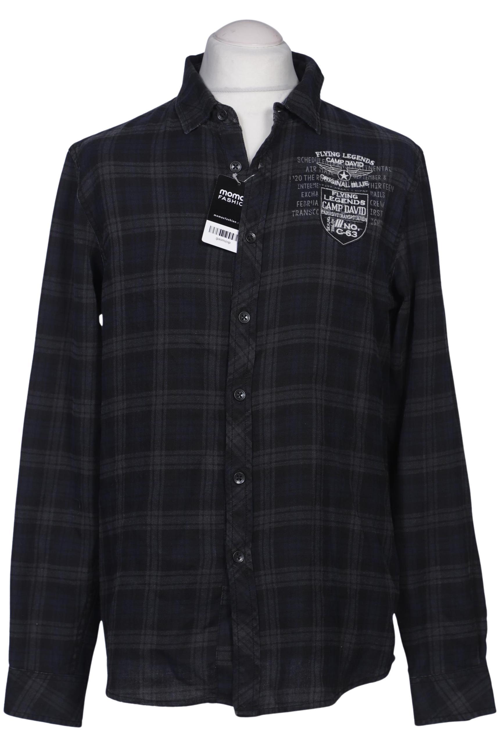 

Camp David Herren Hemd, marineblau, Gr. 48