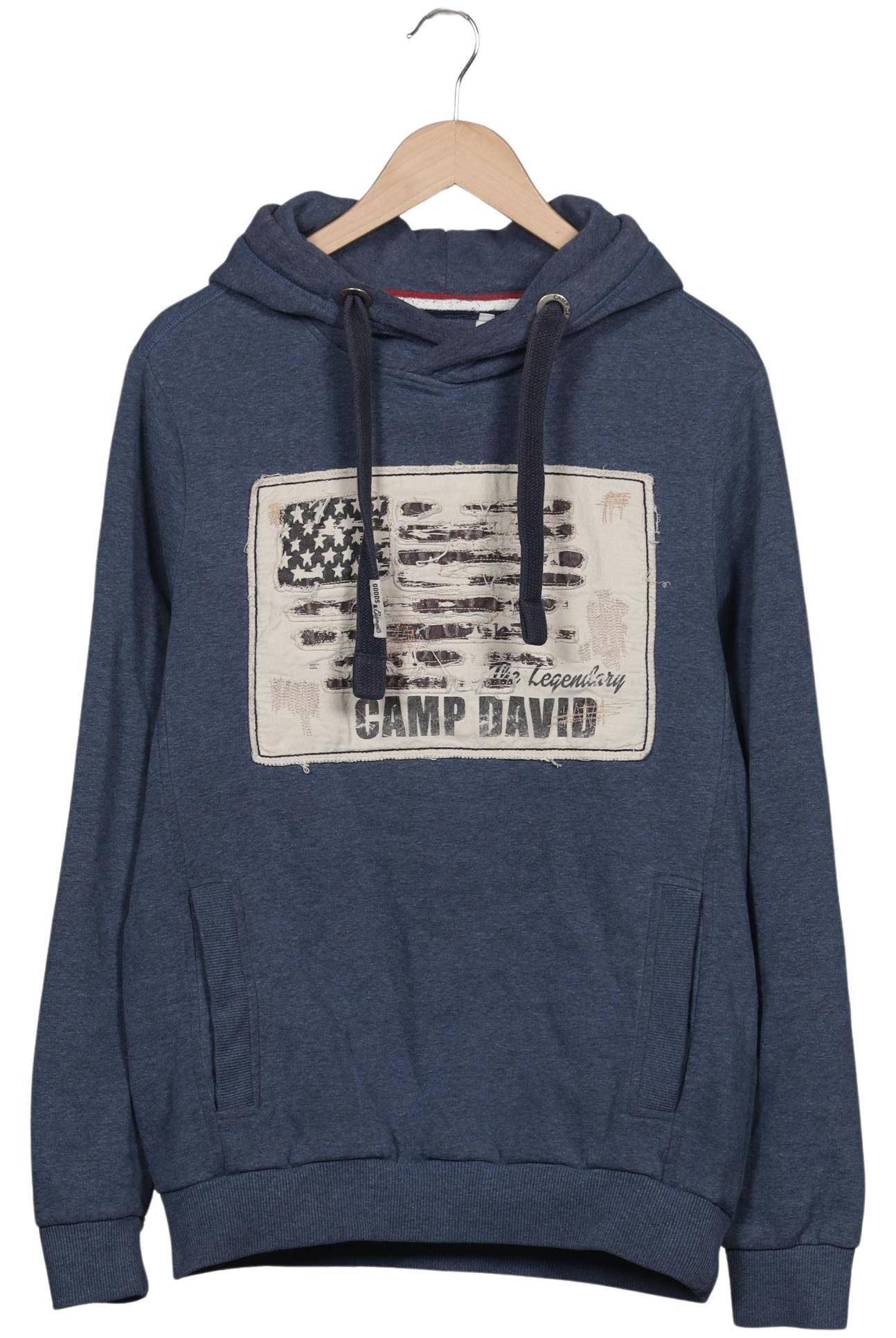 

Camp David Herren Kapuzenpullover, blau, Gr. 48