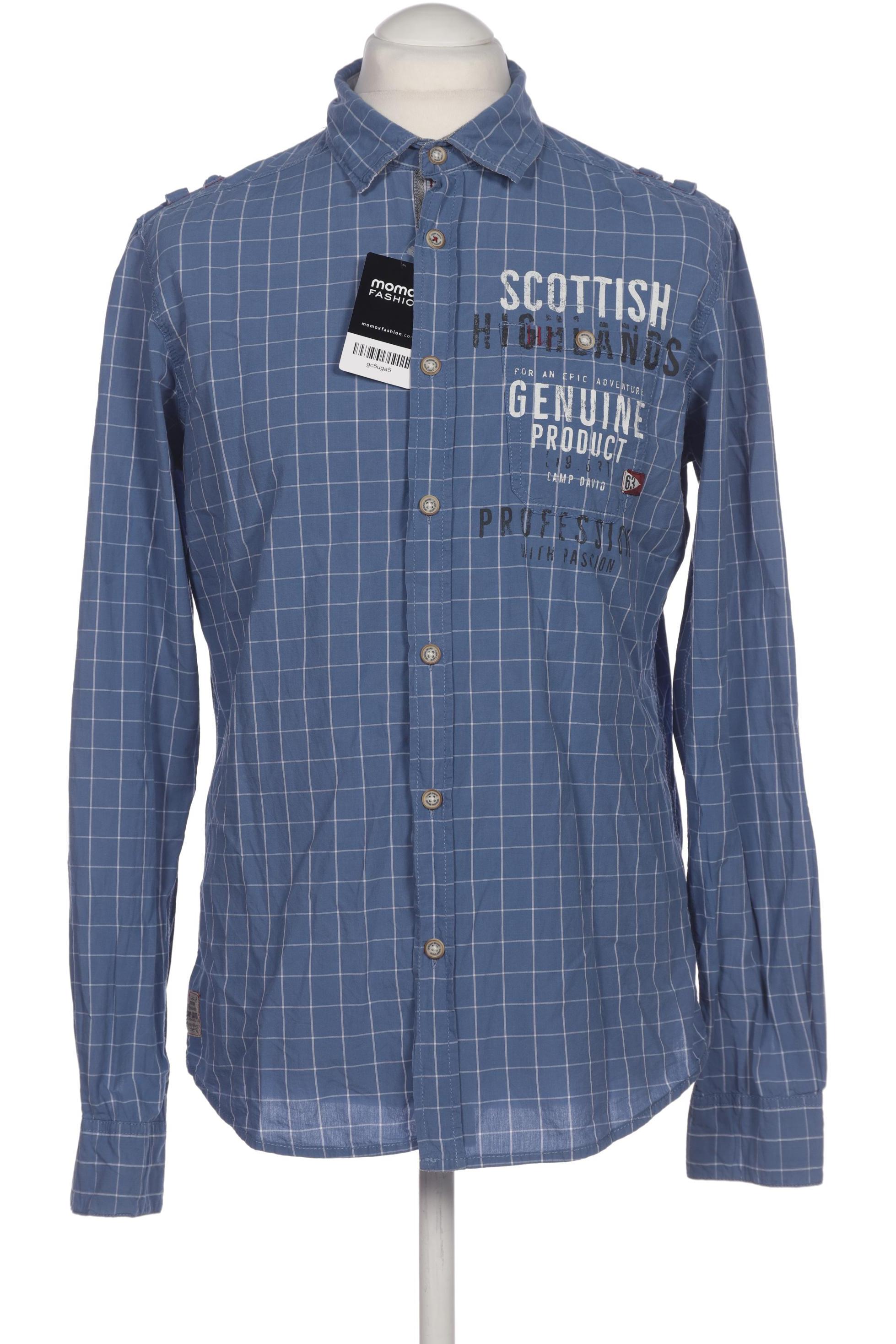 

Camp David Herren Hemd, blau, Gr. 46