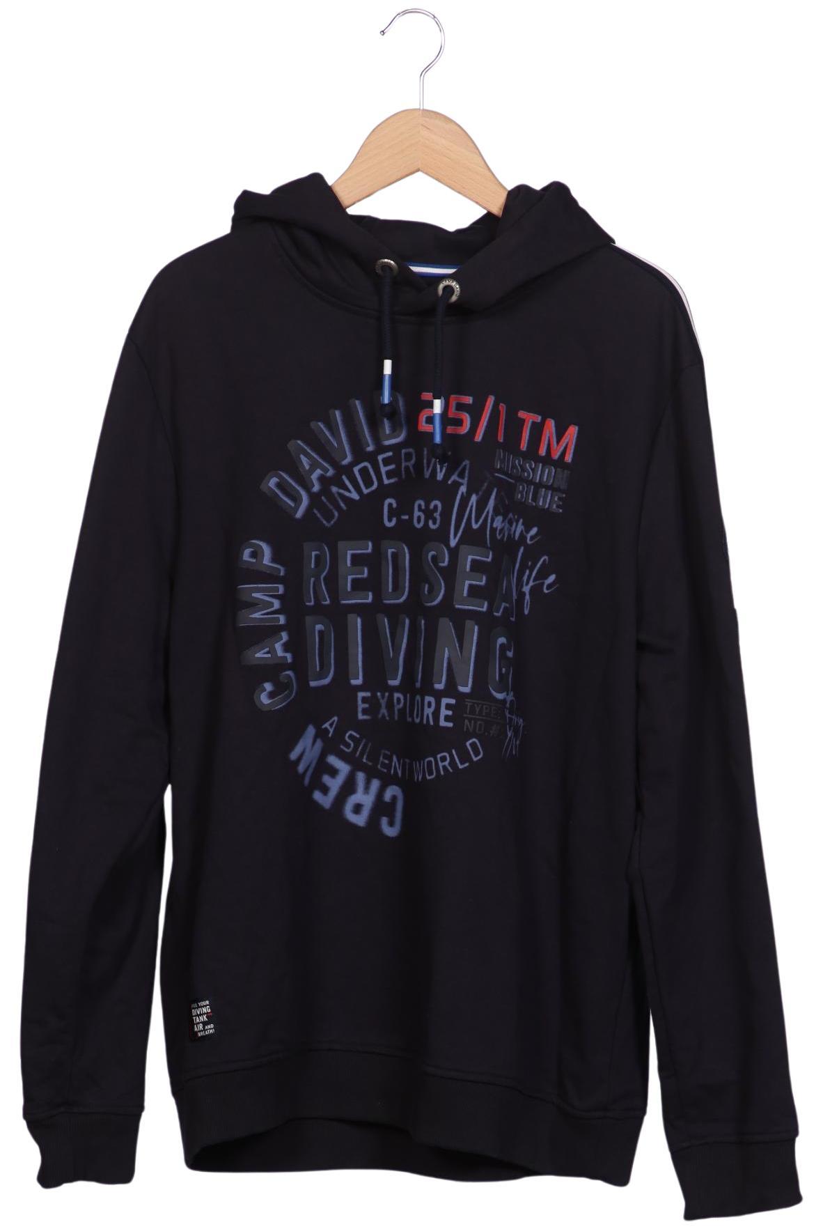 Thumbnail - Camp David Herren Kapuzenpullover, marineblau, Gr. 56