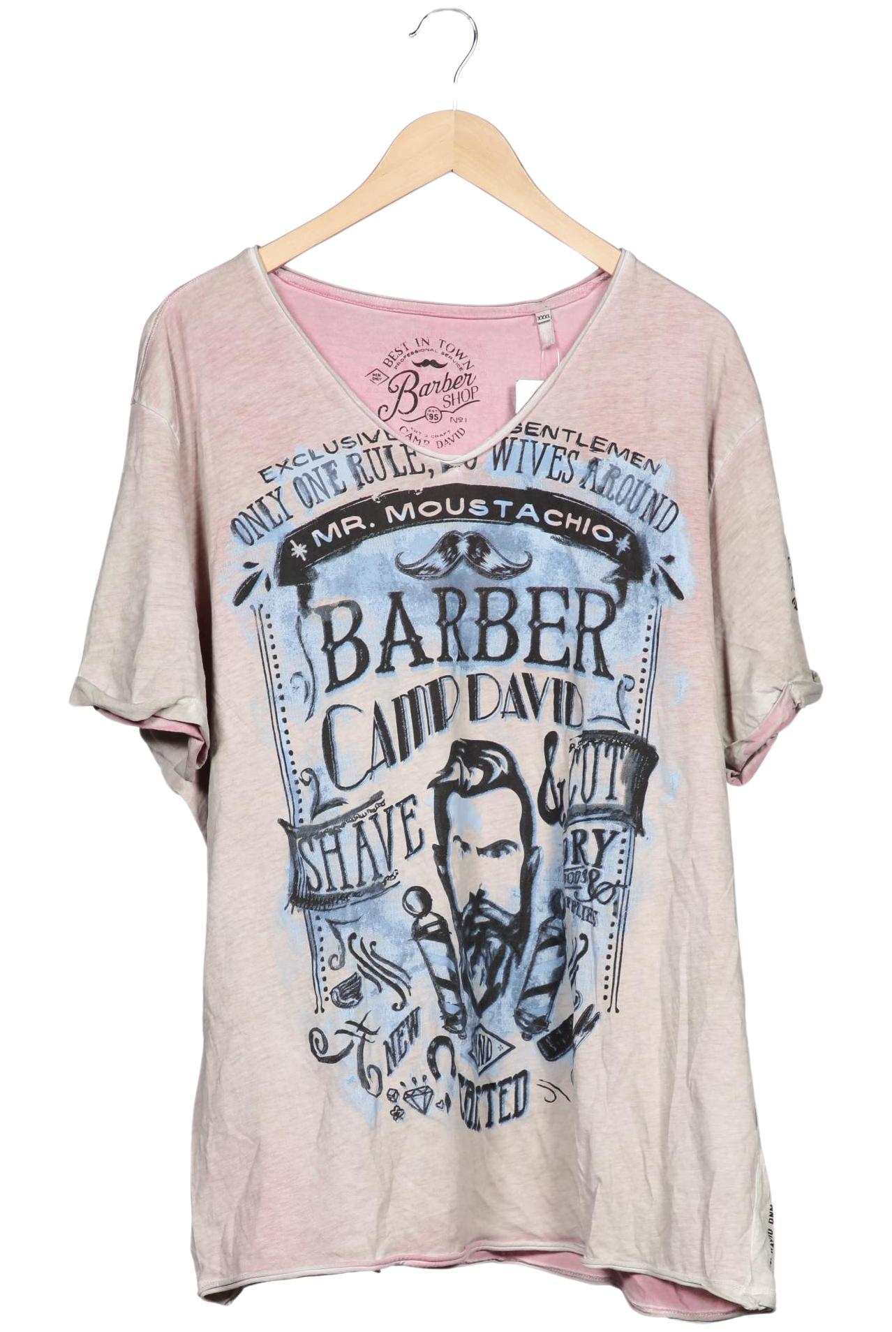 Thumbnail - Camp David Herren T-Shirt, beige, Gr. 58