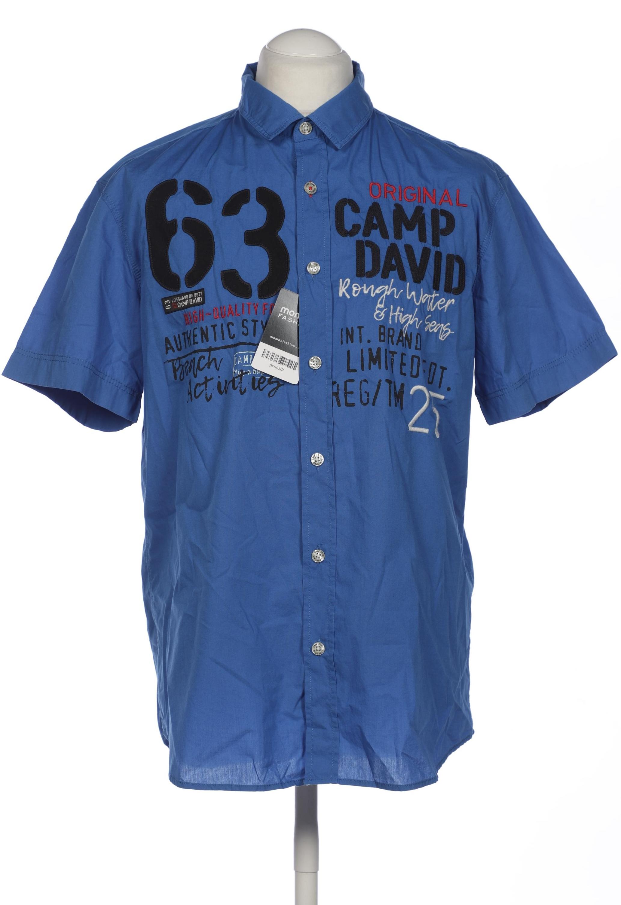 

Camp David Herren Hemd, blau, Gr. 52
