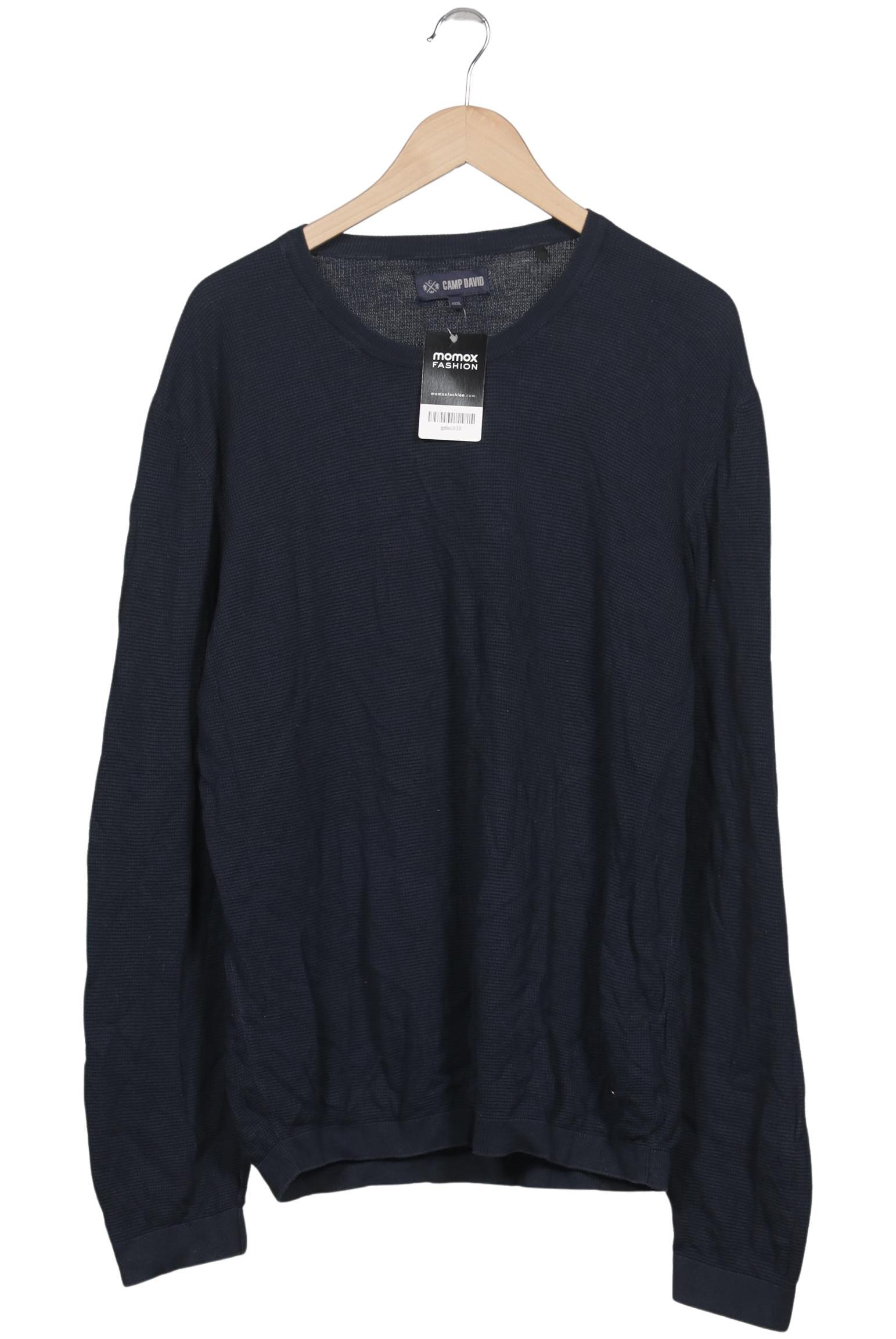 Thumbnail - Camp David Herren Pullover, marineblau, Gr. 58