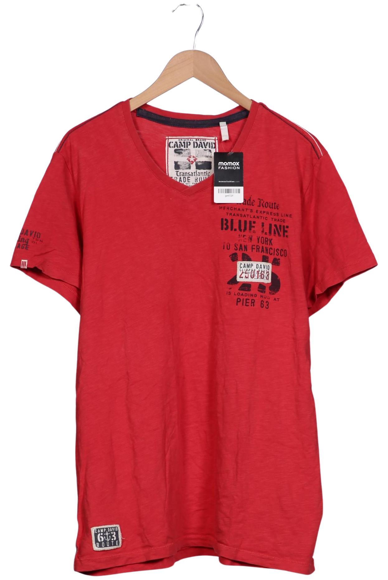 

Camp David Herren T-Shirt, rot, Gr. 56