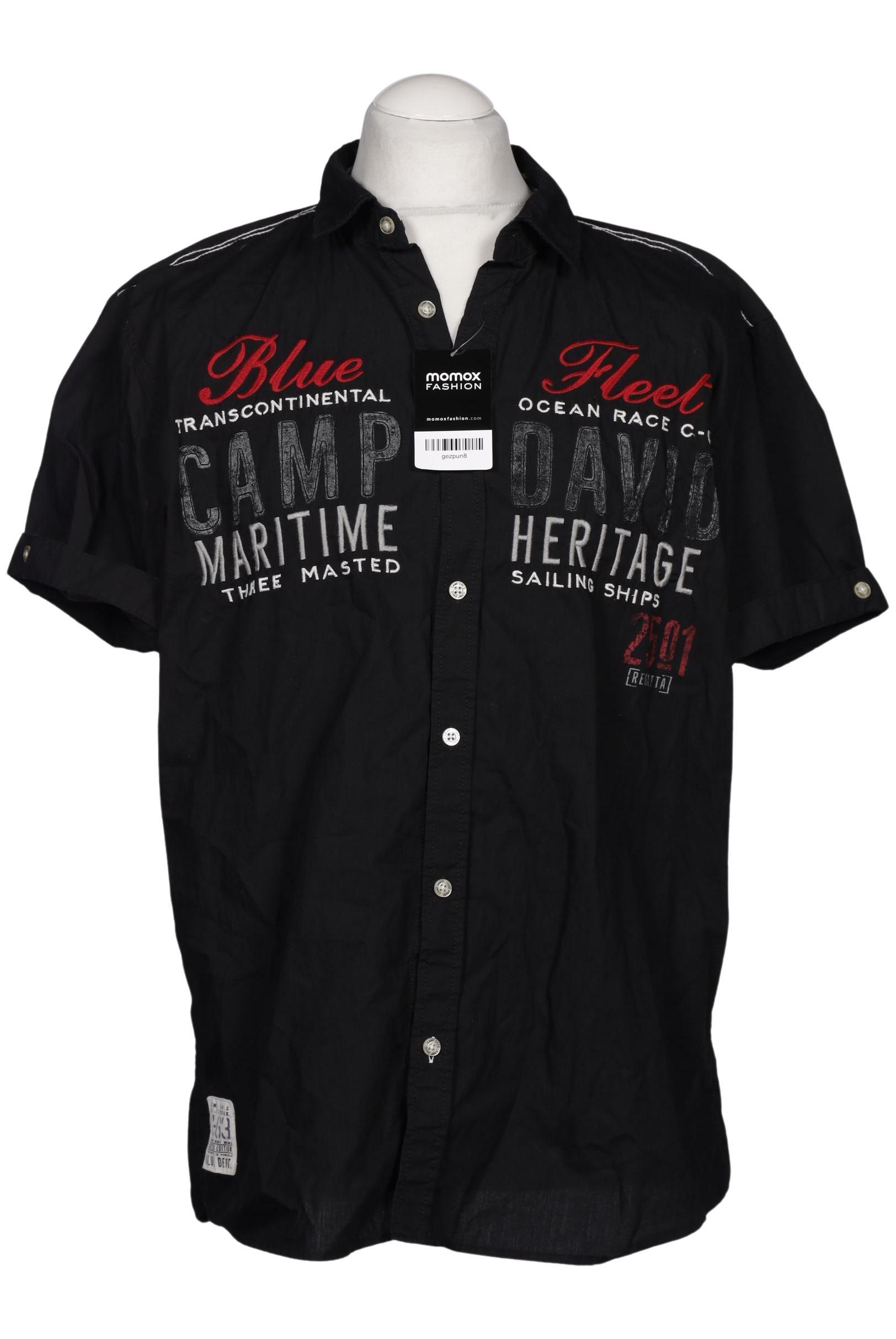 

Camp David Herren Hemd, schwarz, Gr. 52