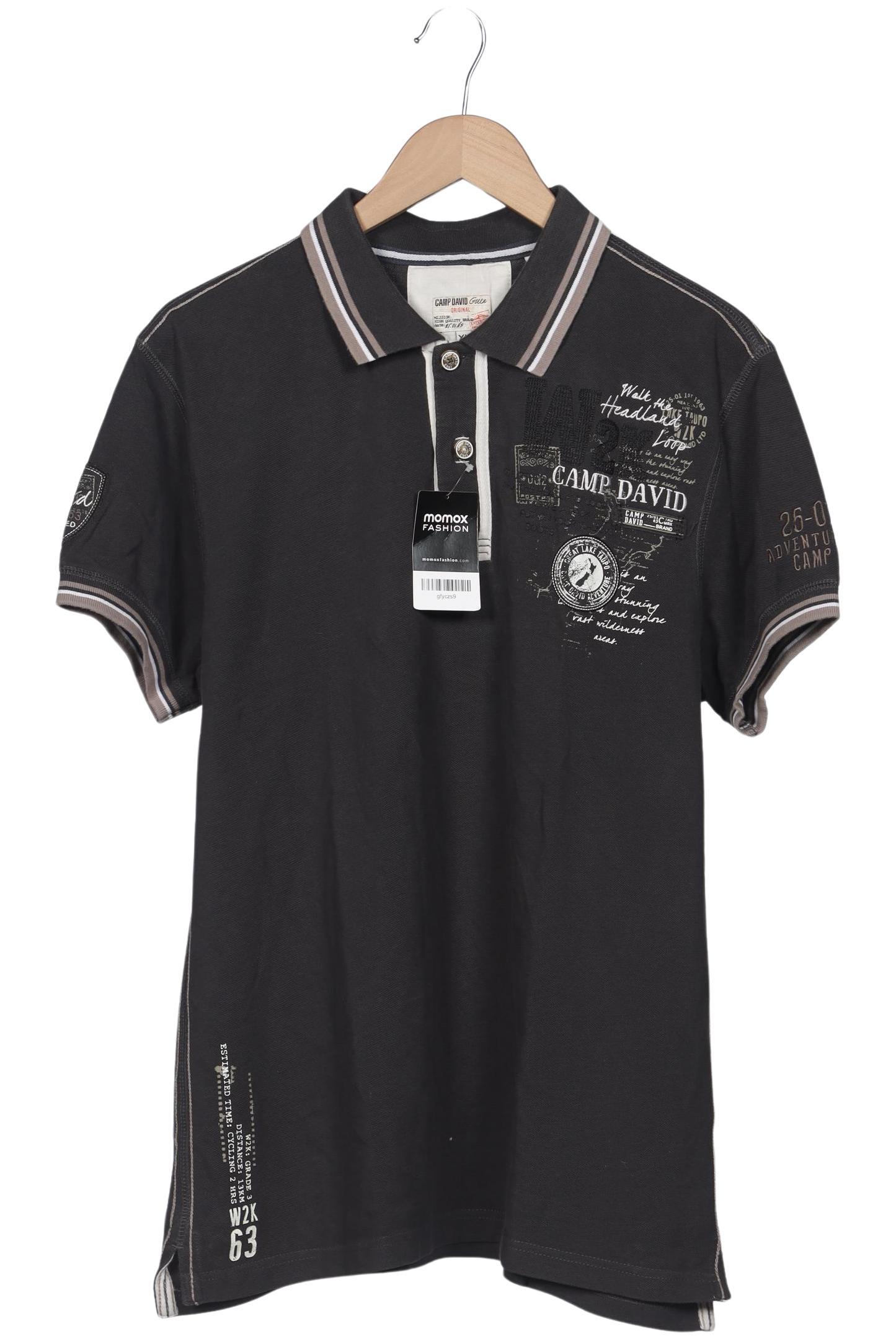 

Camp David Herren Poloshirt, grau, Gr. 54
