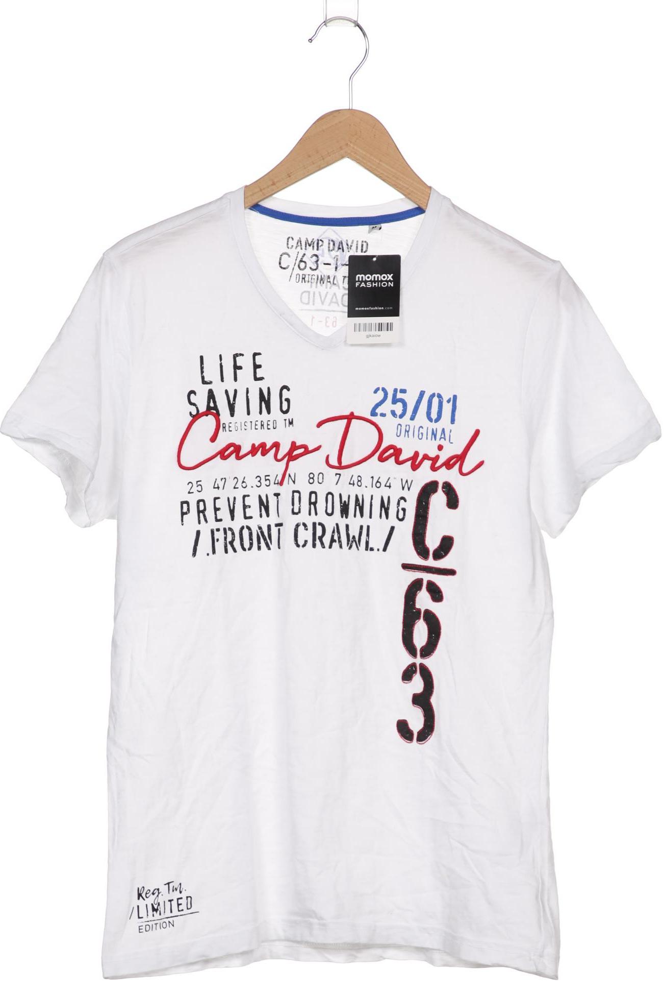 

Camp David Herren T-Shirt, weiß