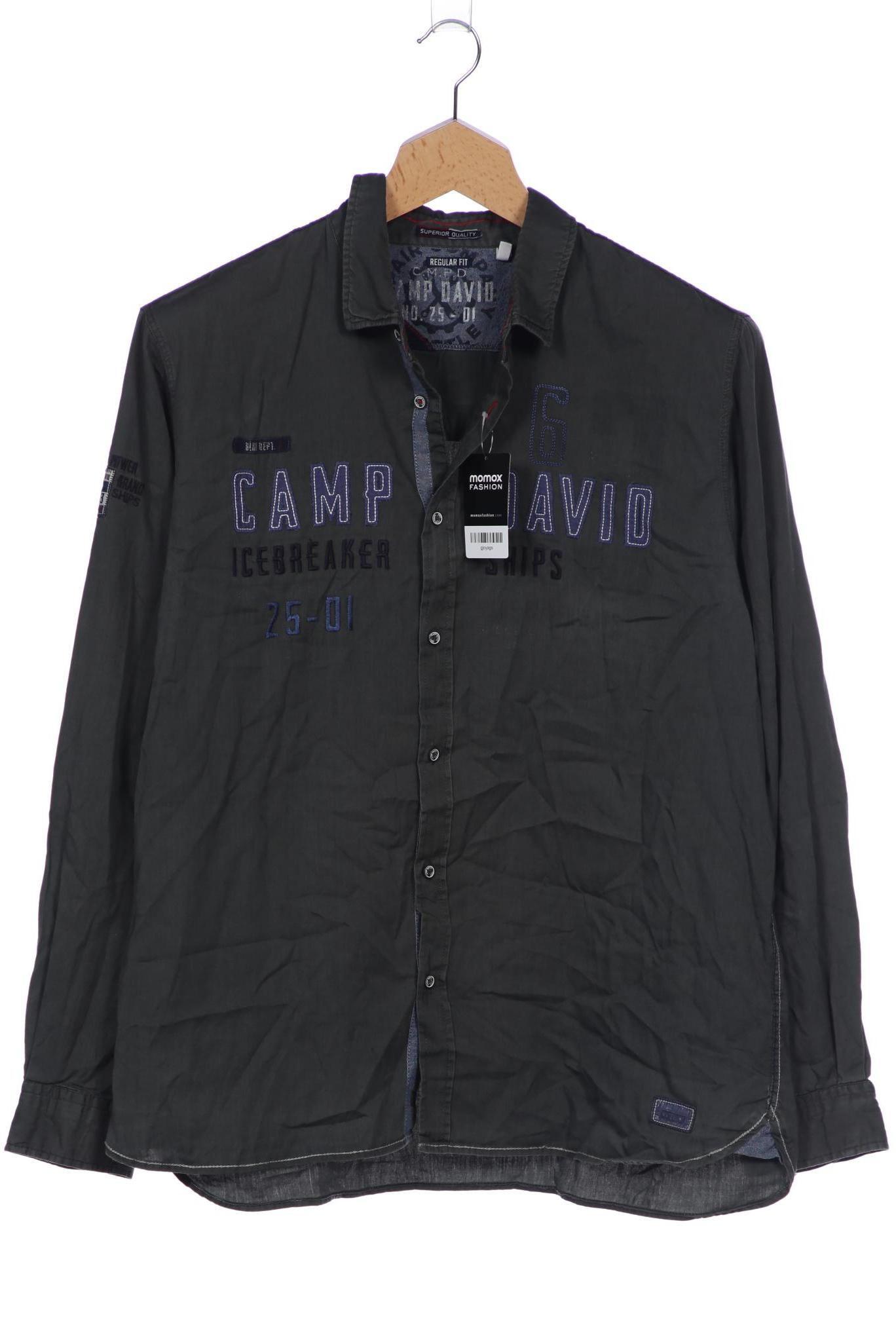 

Camp David Herren Hemd, grün, Gr. 56