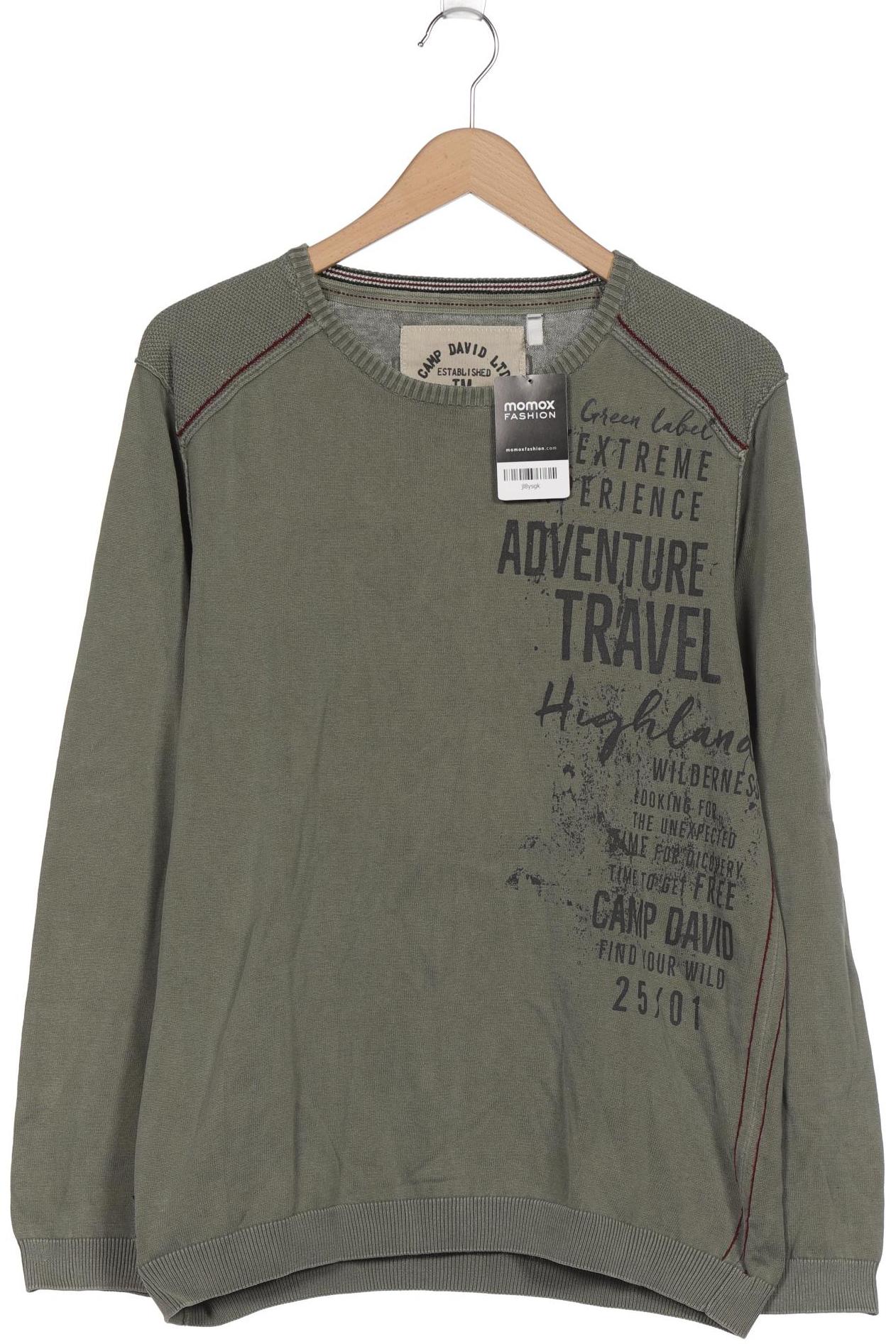 

Camp David Herren Pullover, grün, Gr. 54