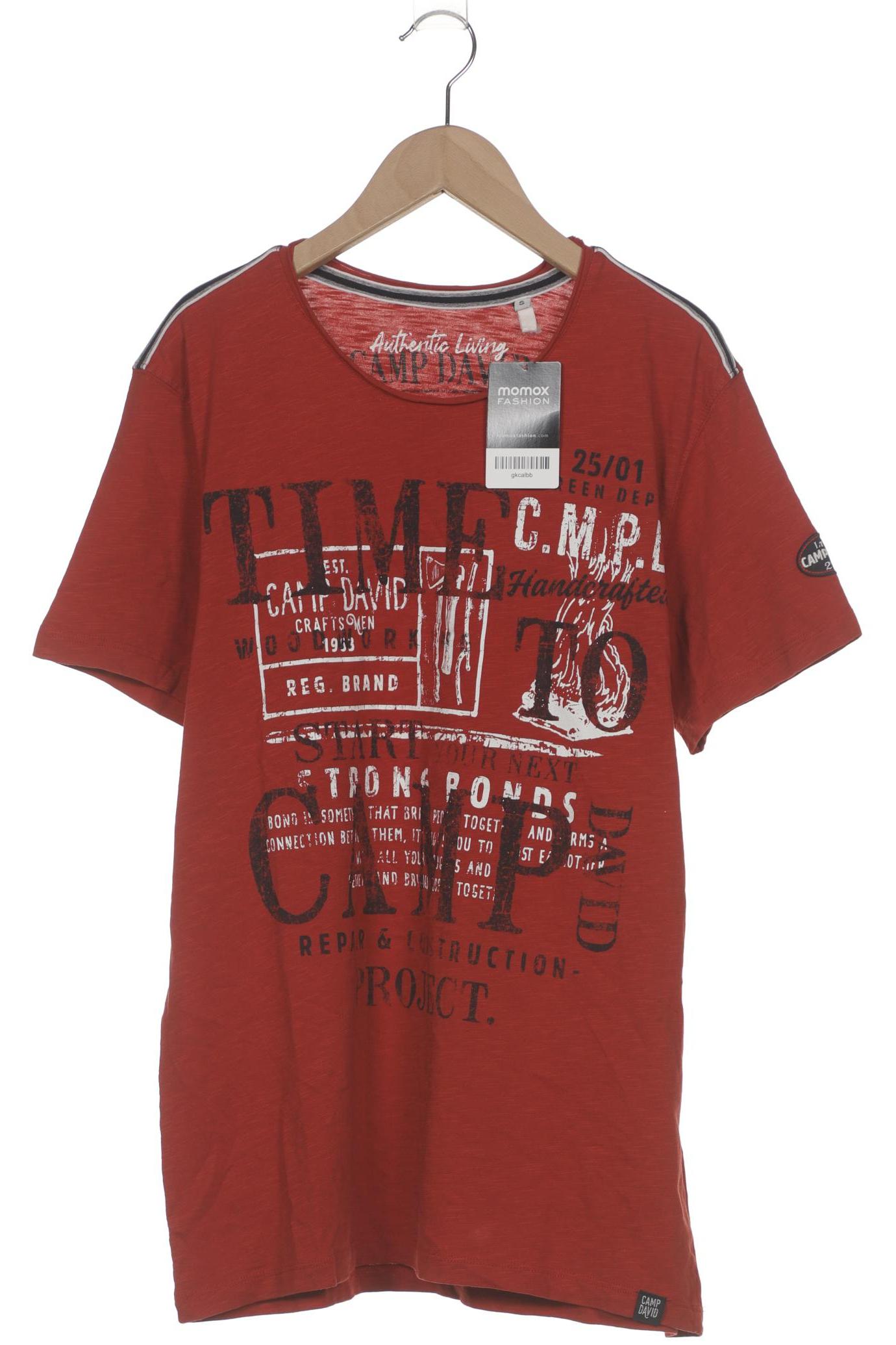 

Camp David Herren T-Shirt, rot, Gr. 46