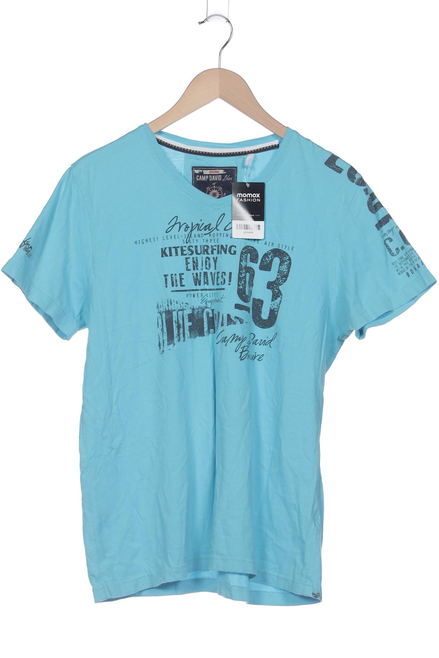 

Camp David Herren T-Shirt, blau, Gr. 52