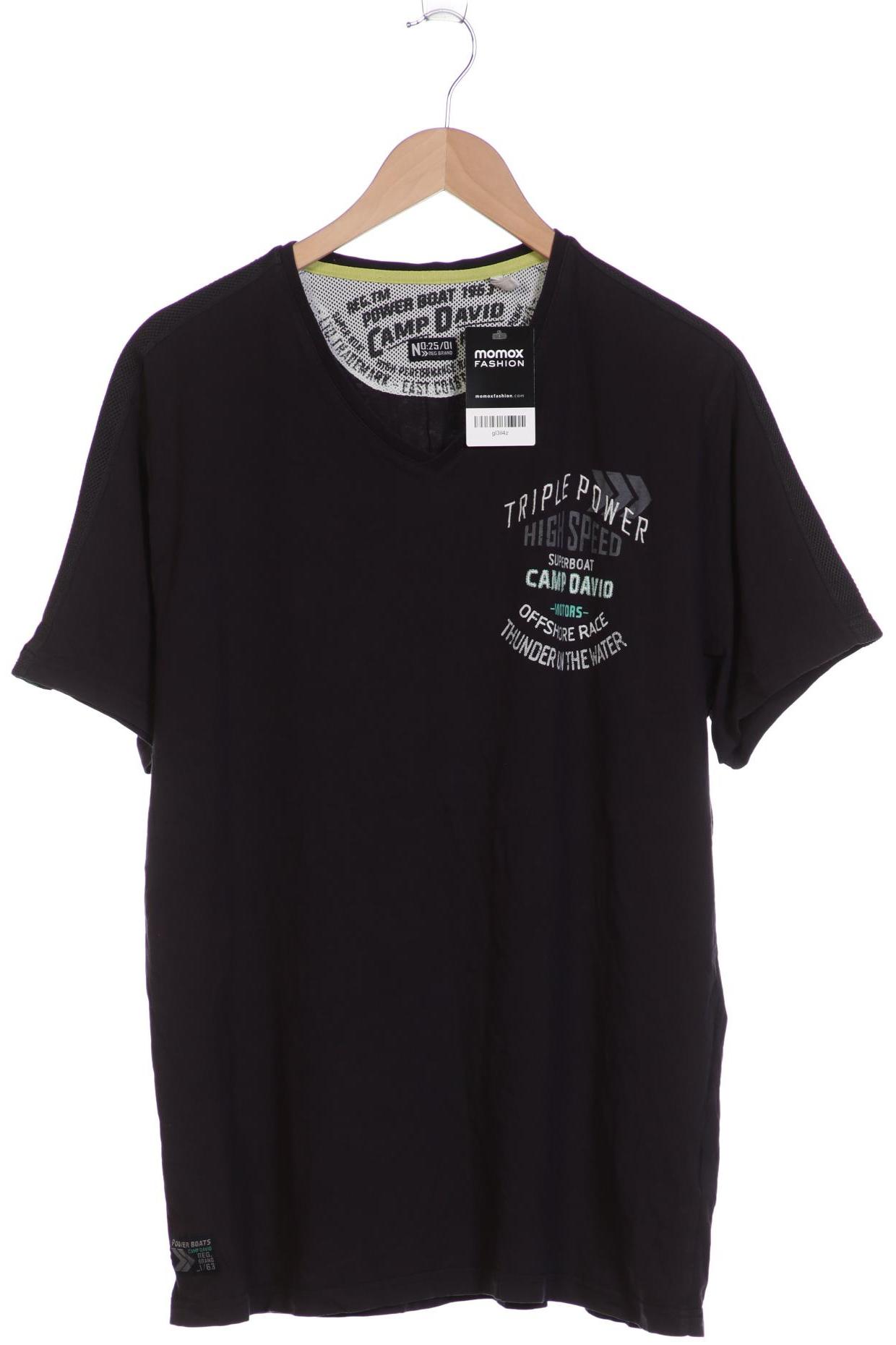 

Camp David Herren T-Shirt, schwarz