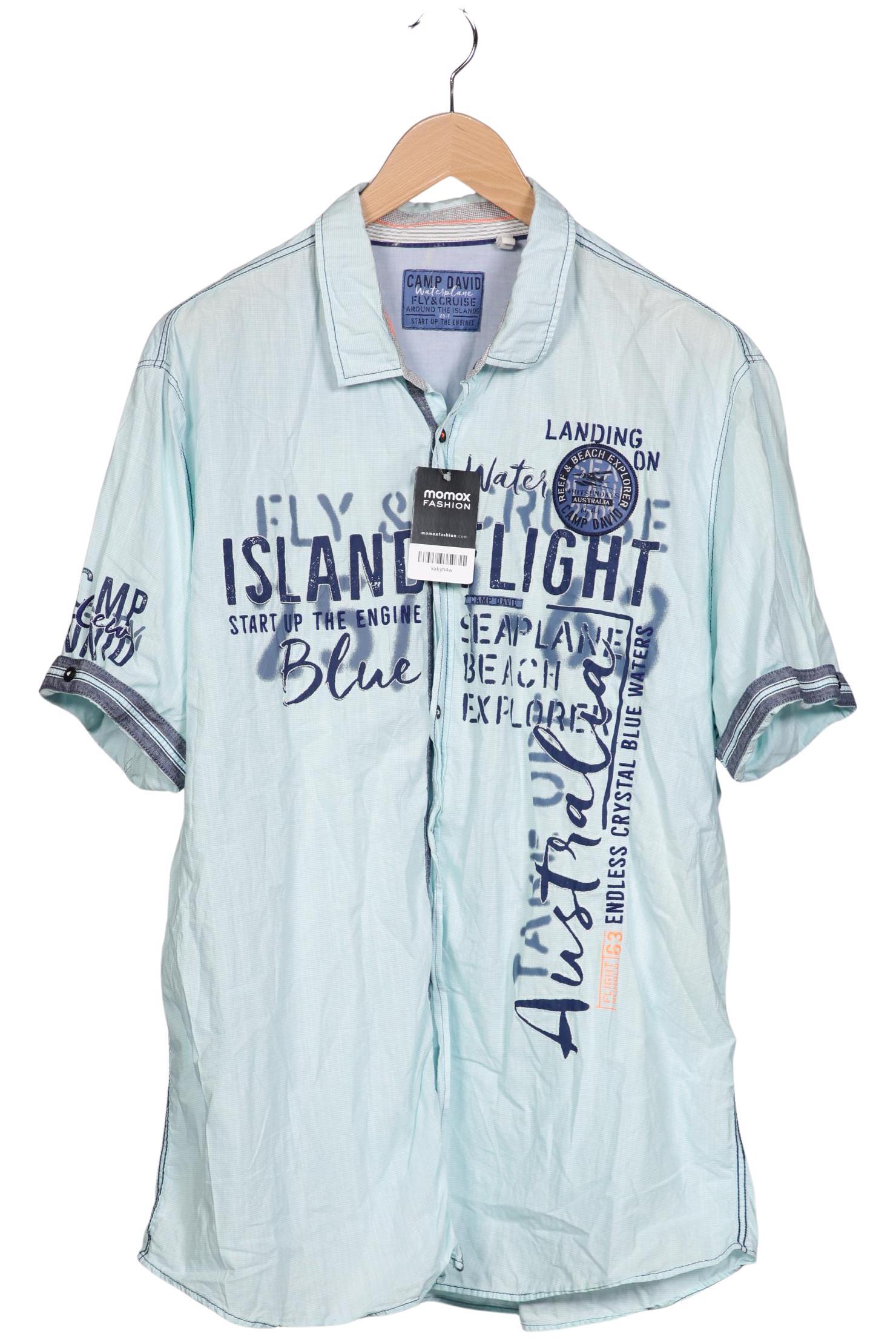 

Camp David Herren Hemd, hellblau, Gr. 58