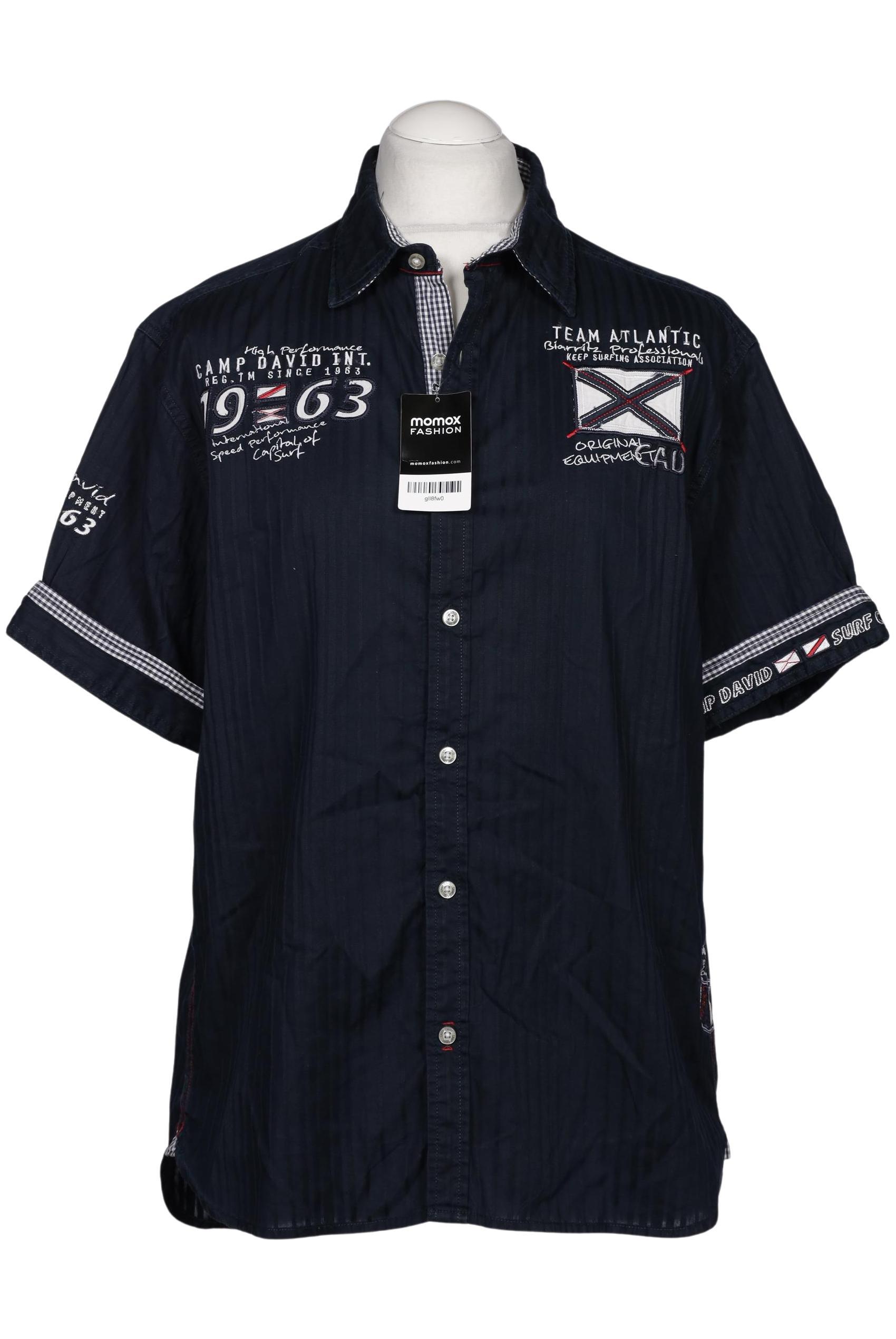 

Camp David Herren Hemd, marineblau, Gr. 52