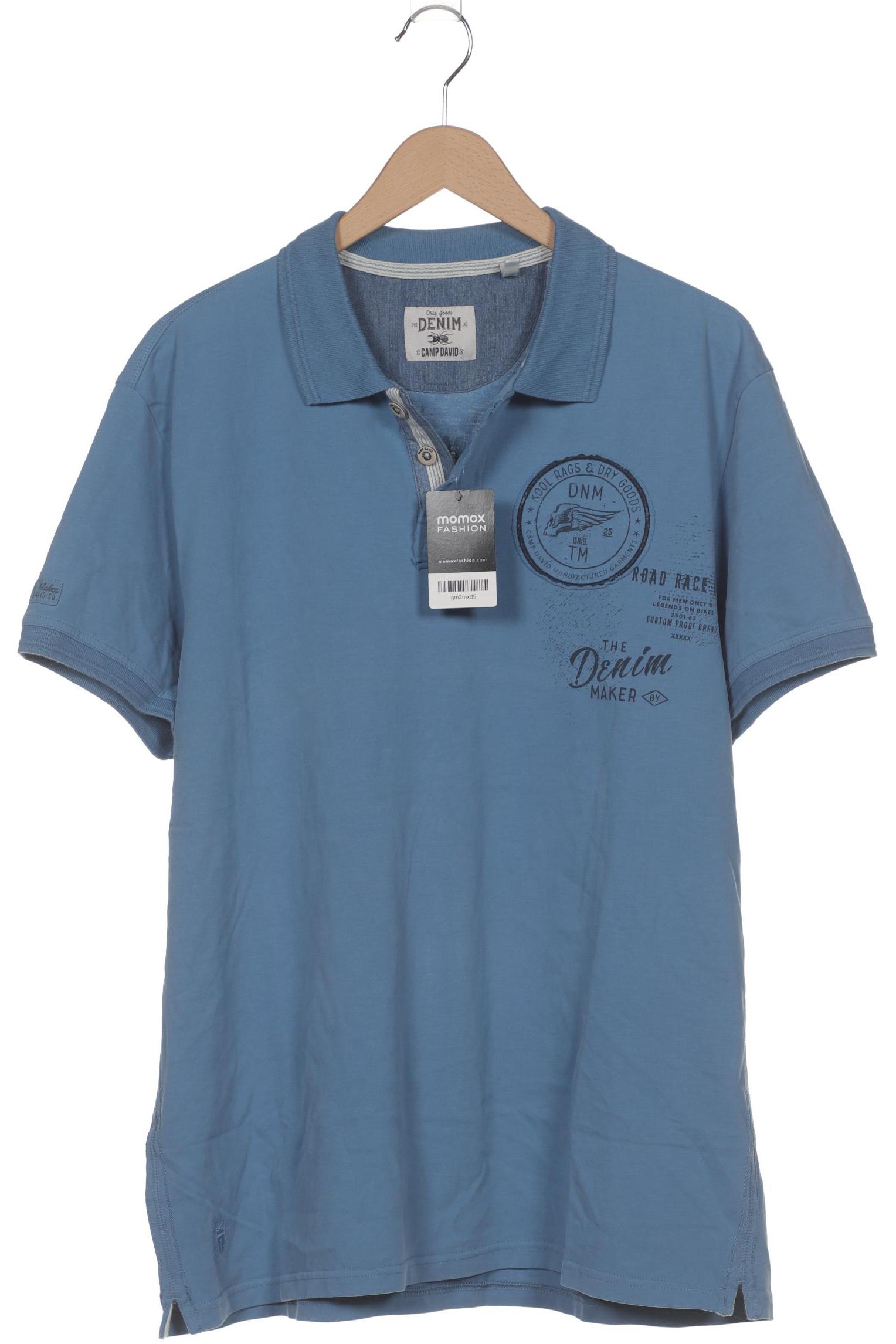 

Camp David Herren Poloshirt, blau, Gr. 56